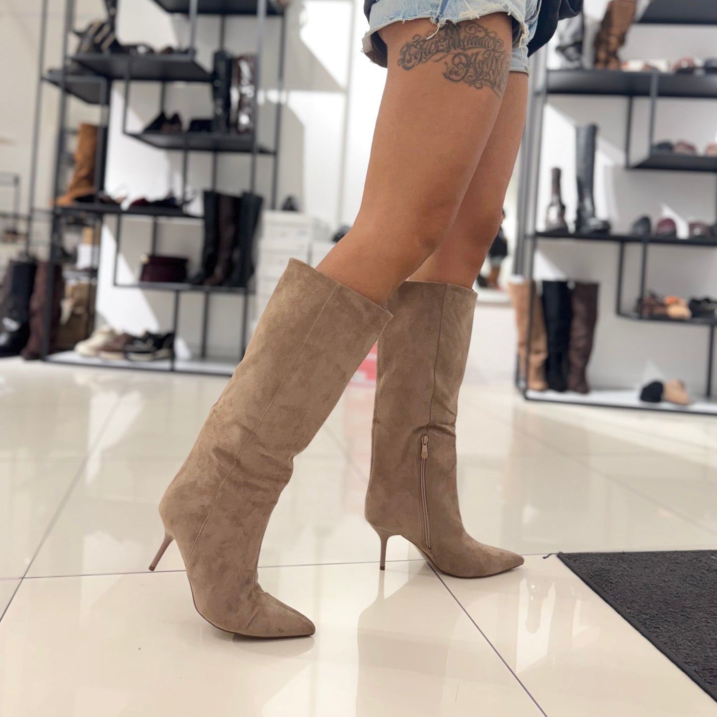 Stivale Sydney Beige