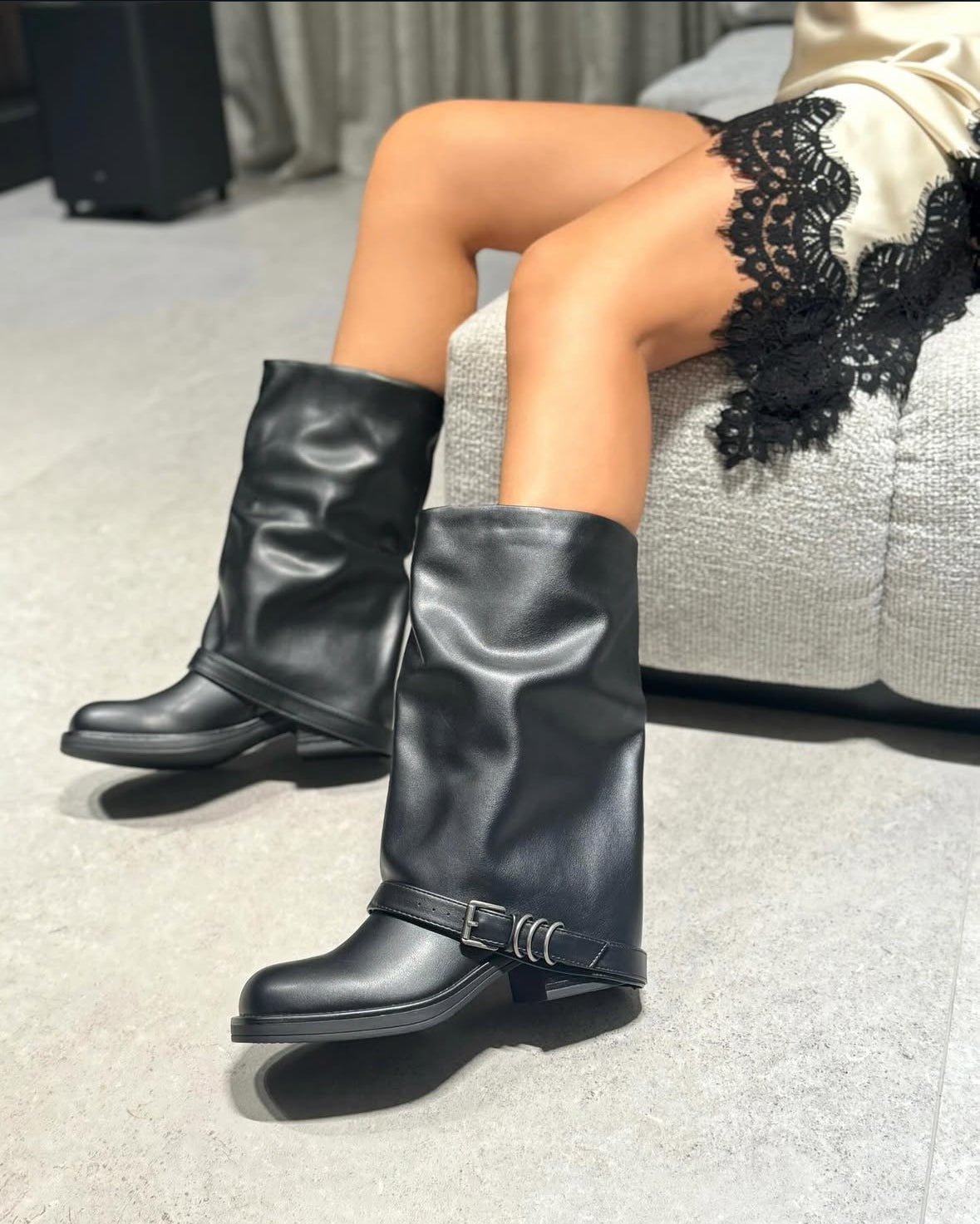 Stivale Donatella Black