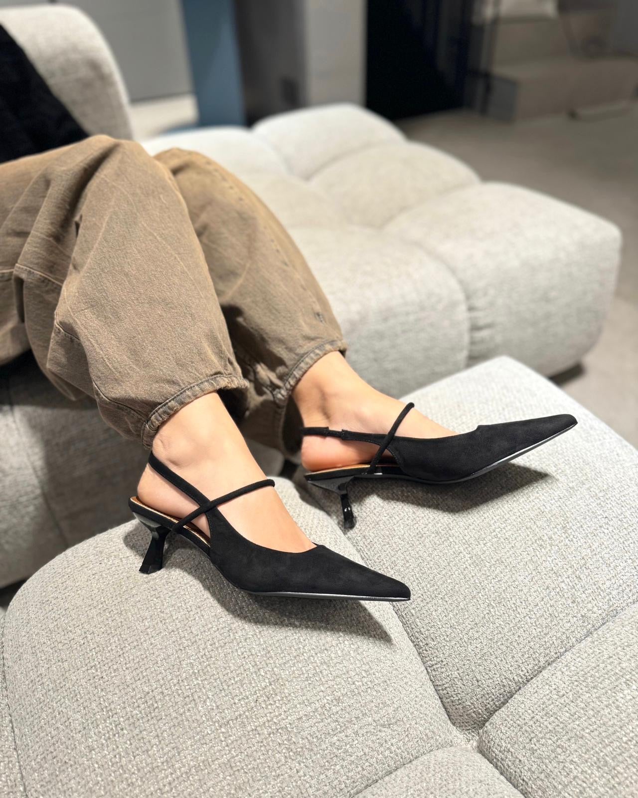 Slingback Flavia Black