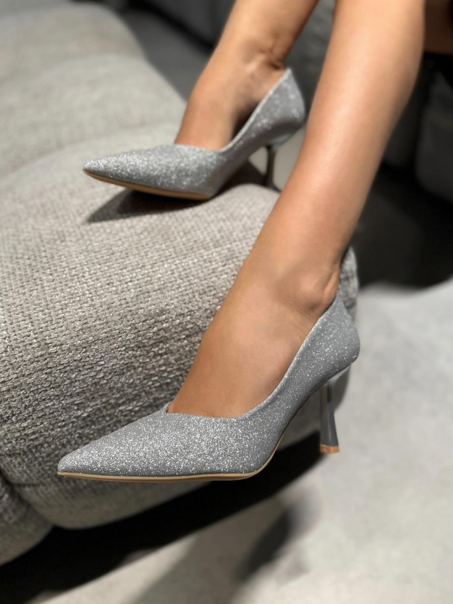 Decolletè Isa Silver