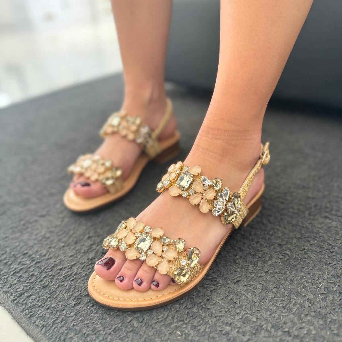 Sandali Belen Gold