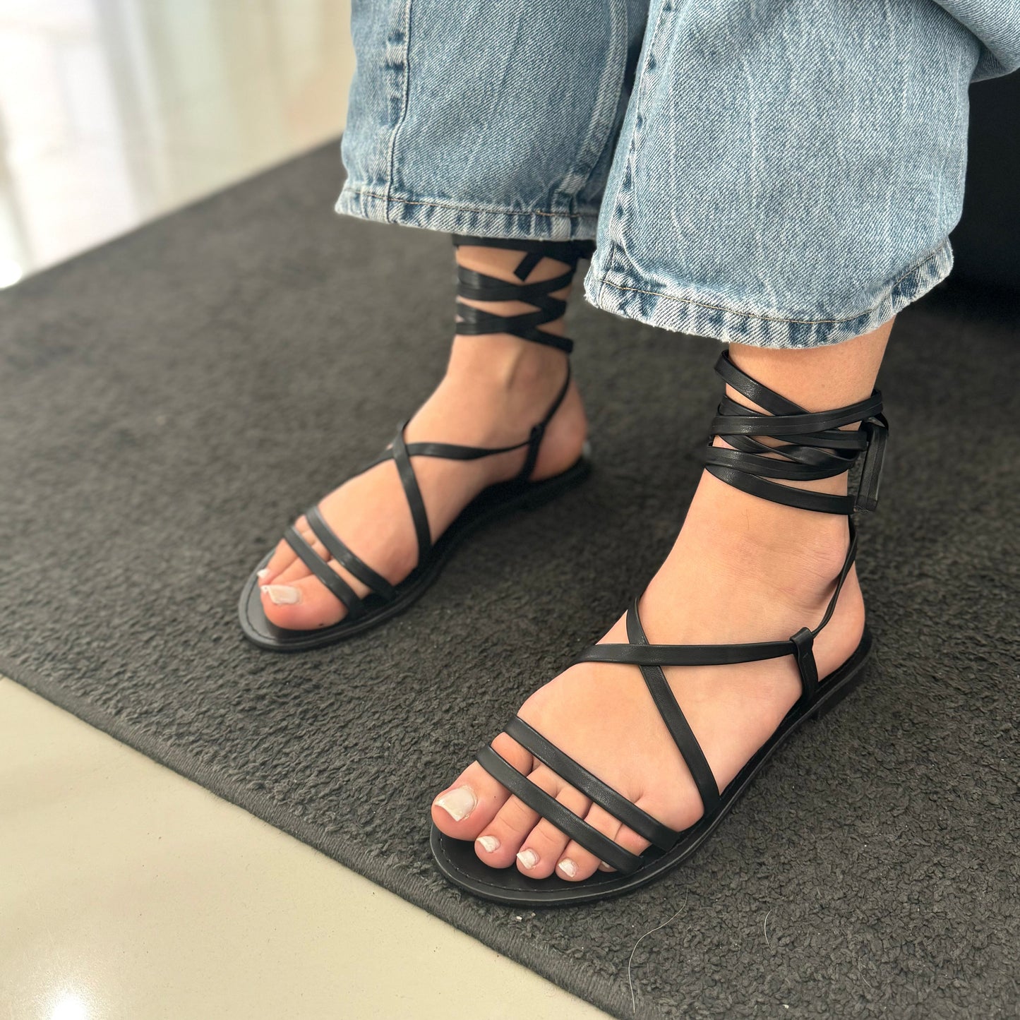 Sandali Milena Black