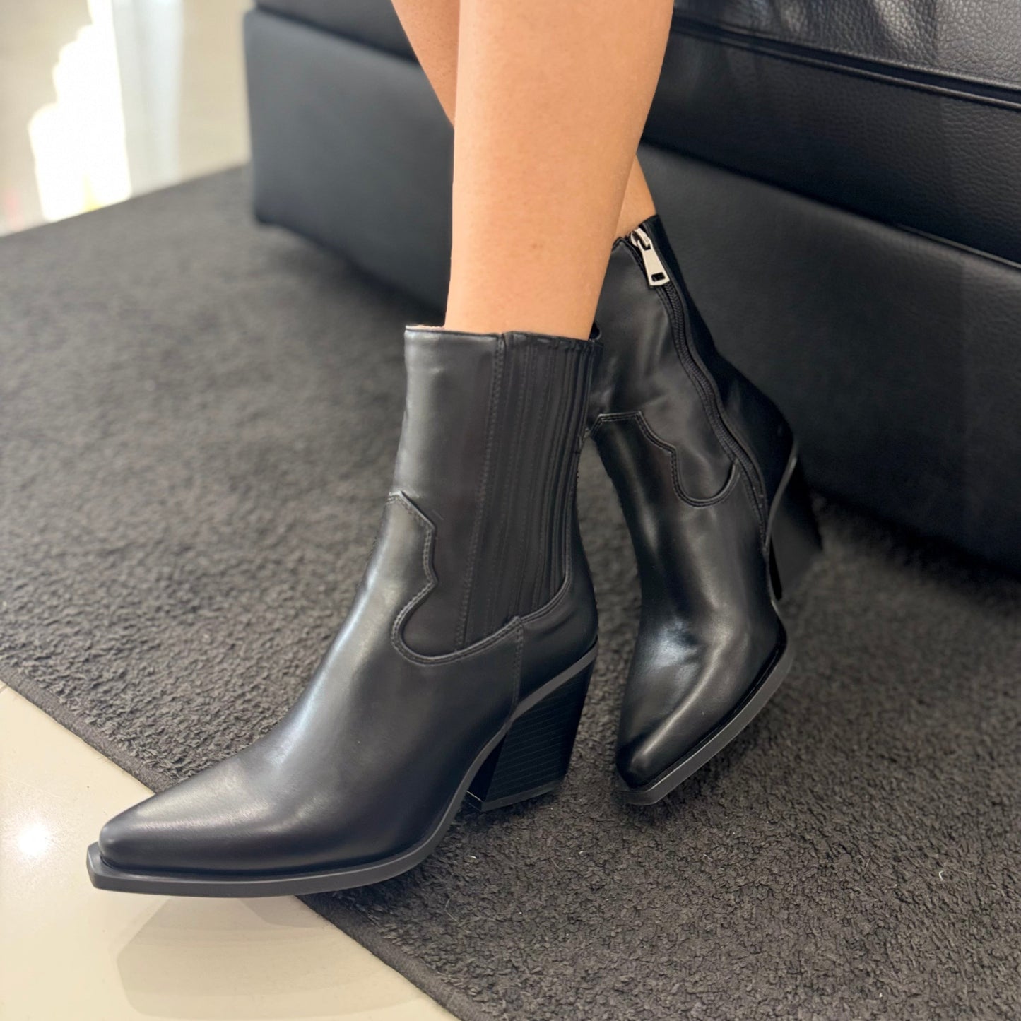 Stivaletto Texano Ilaria Black