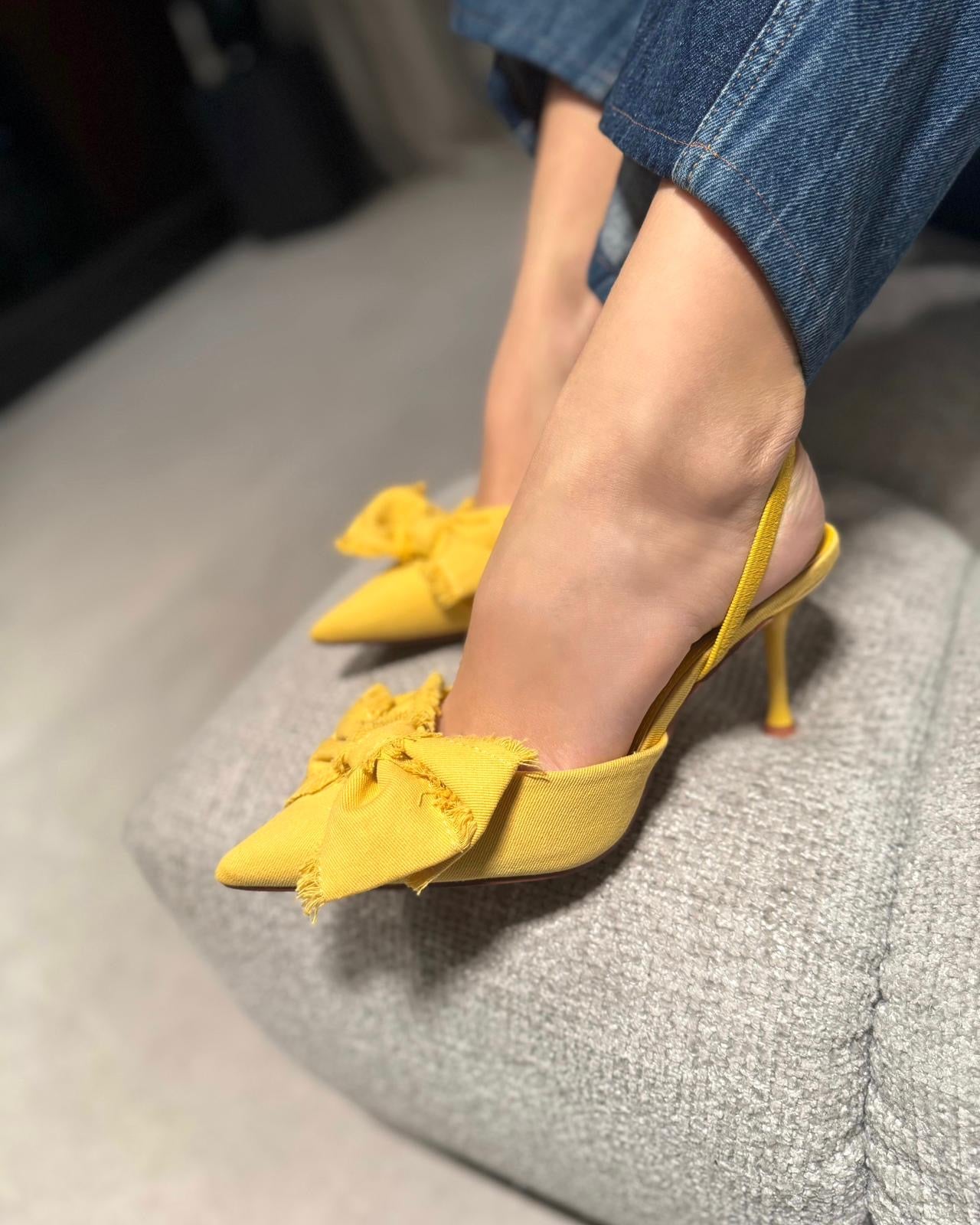 Slingback Adriana Yellow