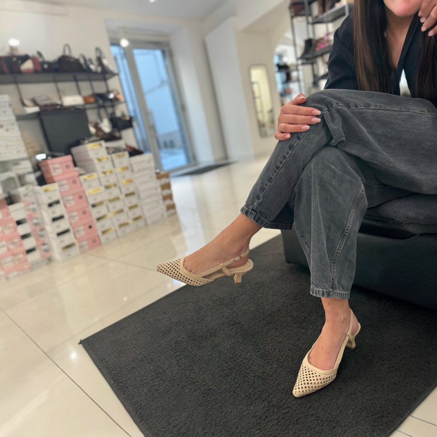 Slingback Susy Nude