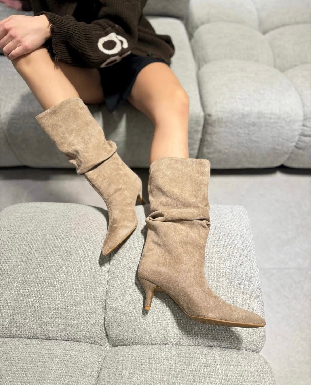 Stivaletto Vanna Beige