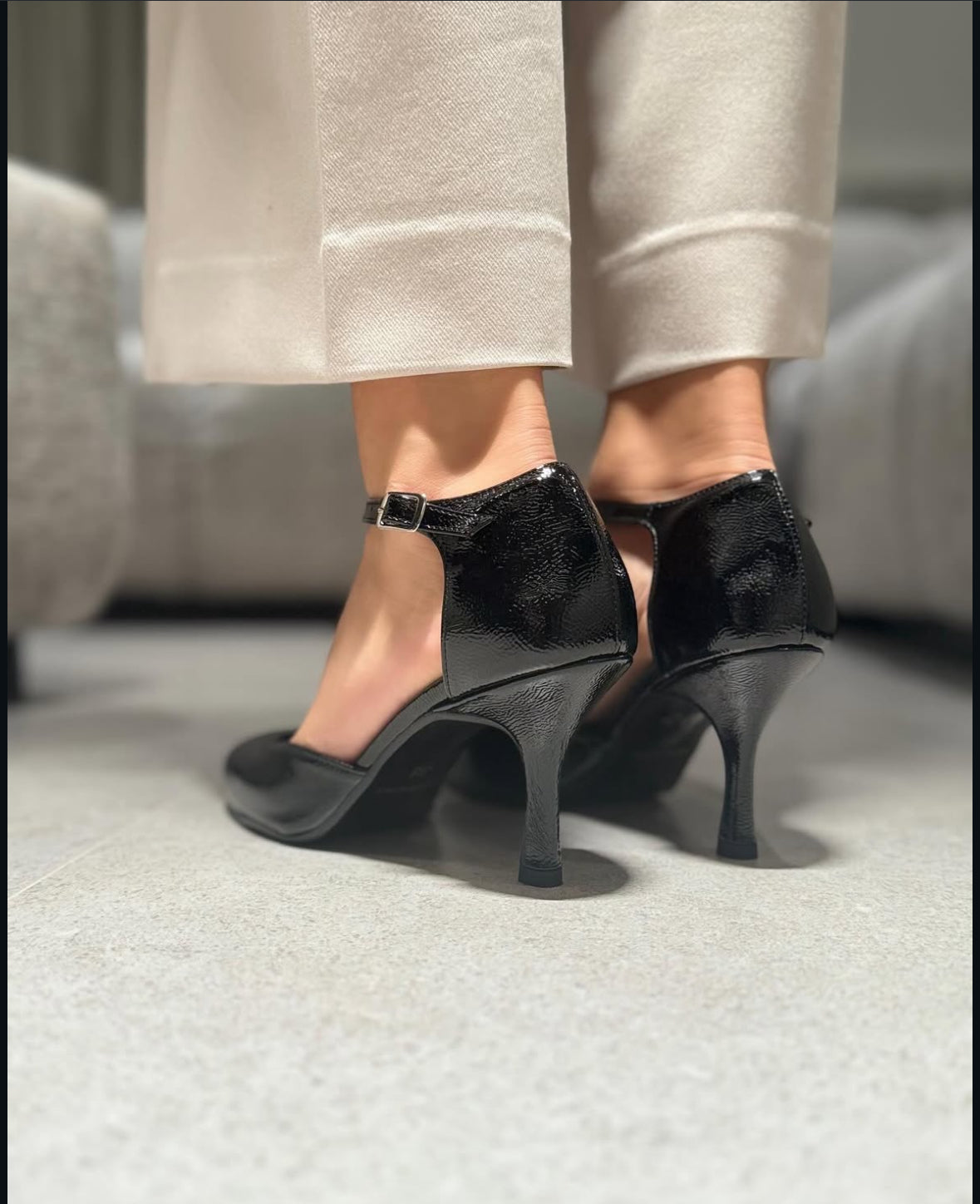 Decolletè Lucrezia D'Altavilla Naplak Nero