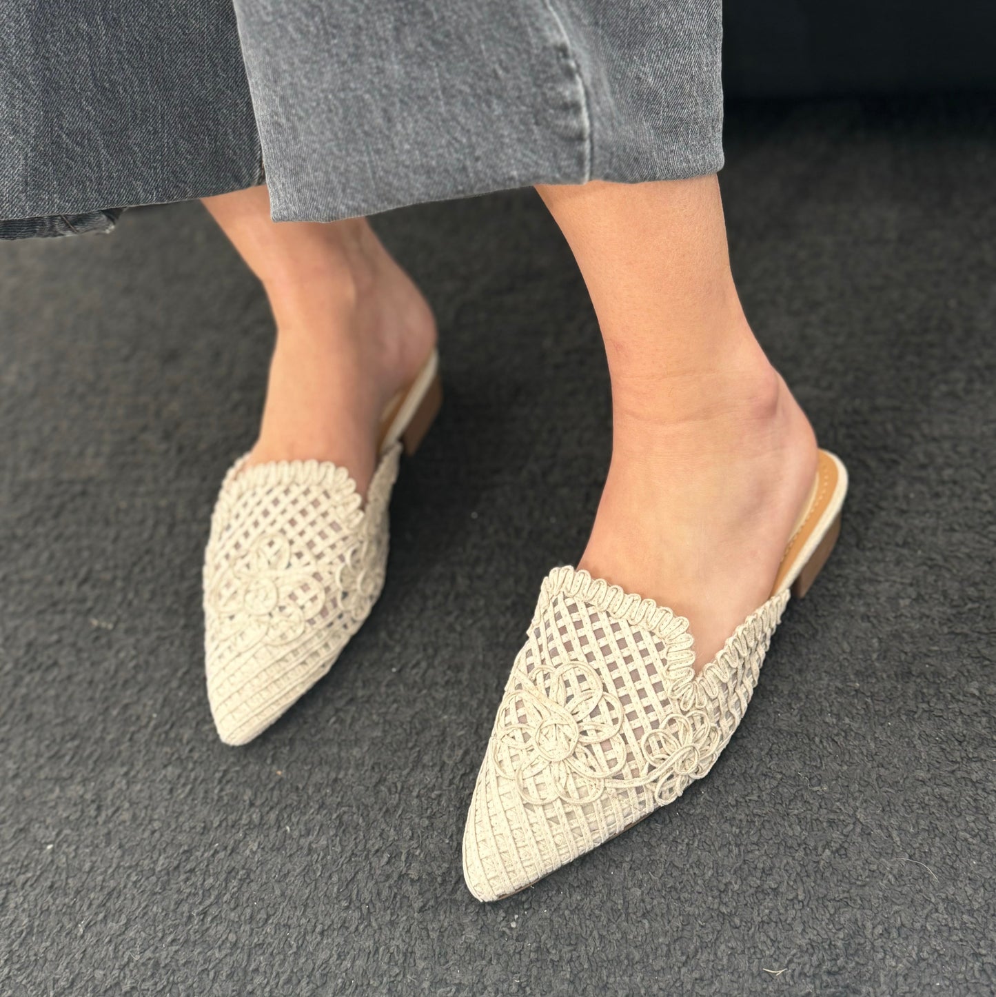 Slipper Beatrice Beige