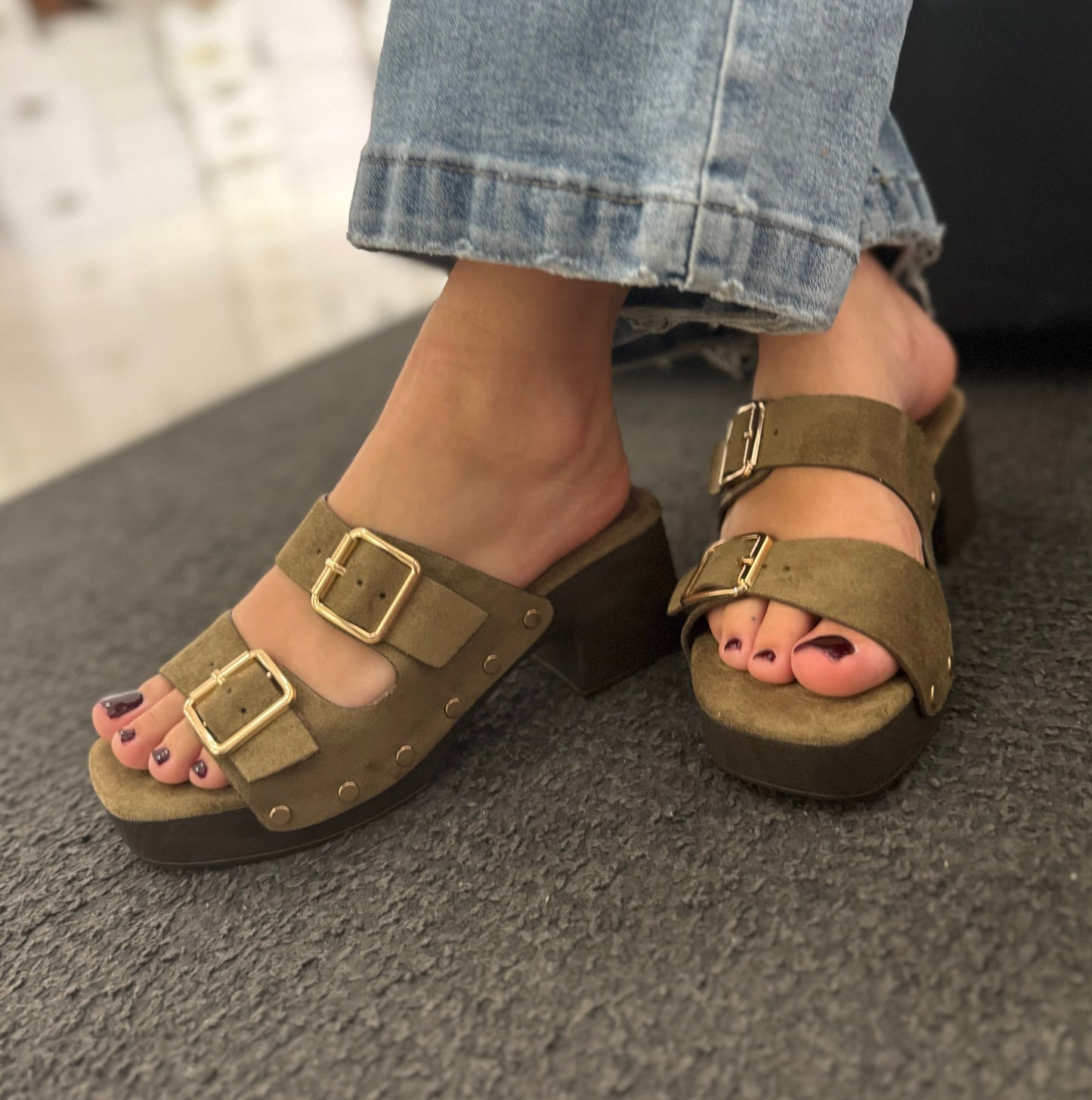 Sandali Capri Green