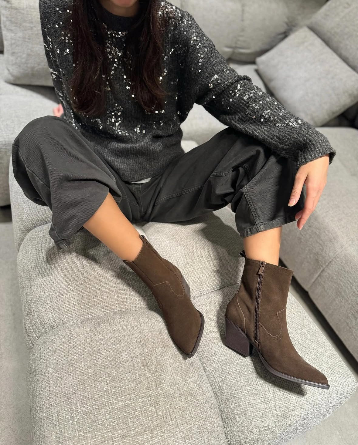 Stivaletto Cristel Camoscio TDM