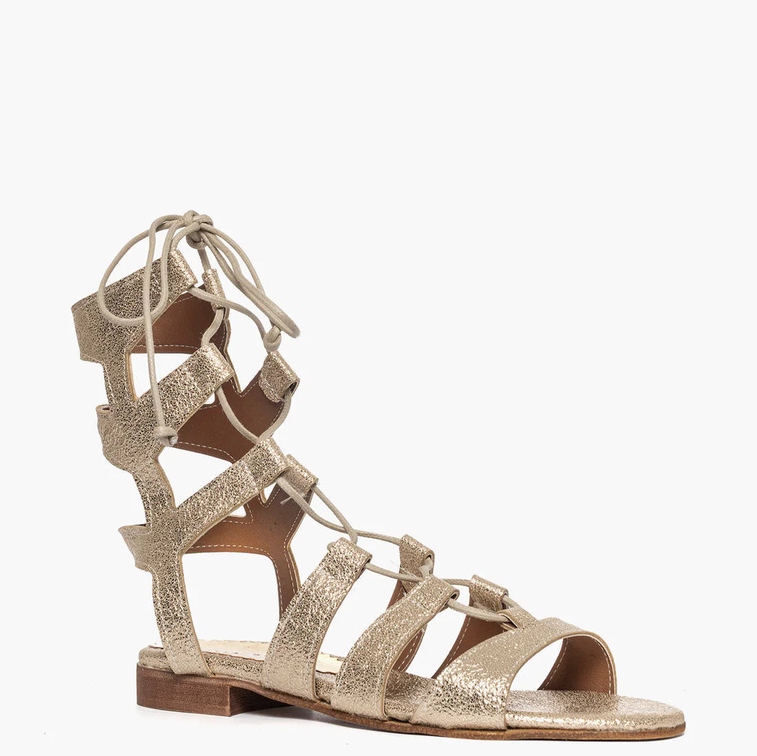Sandali Gladiator Lia Diva Gold