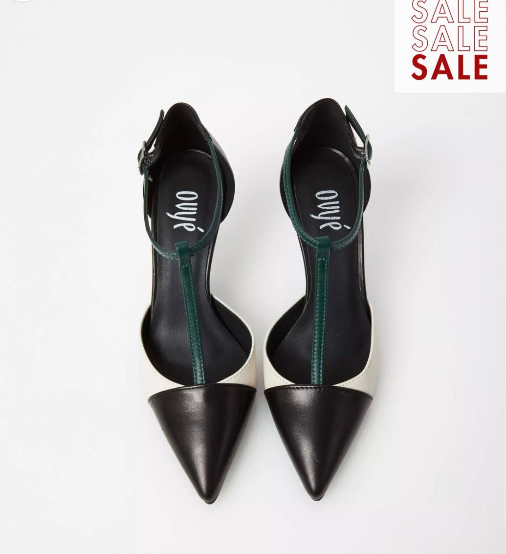 Décolleté Ovyè Pelle Tofu-Verde