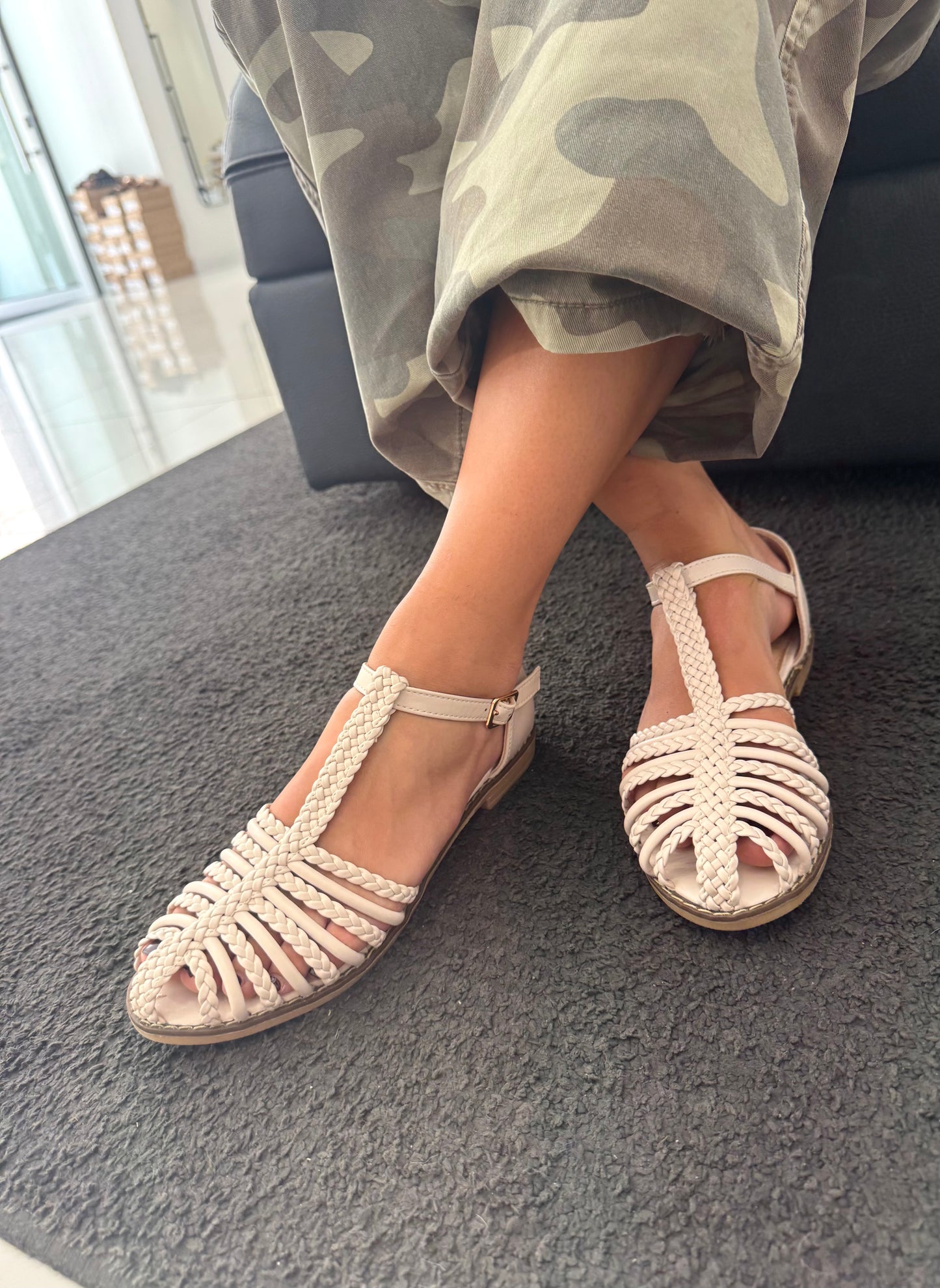 Sandali Lucia Beige