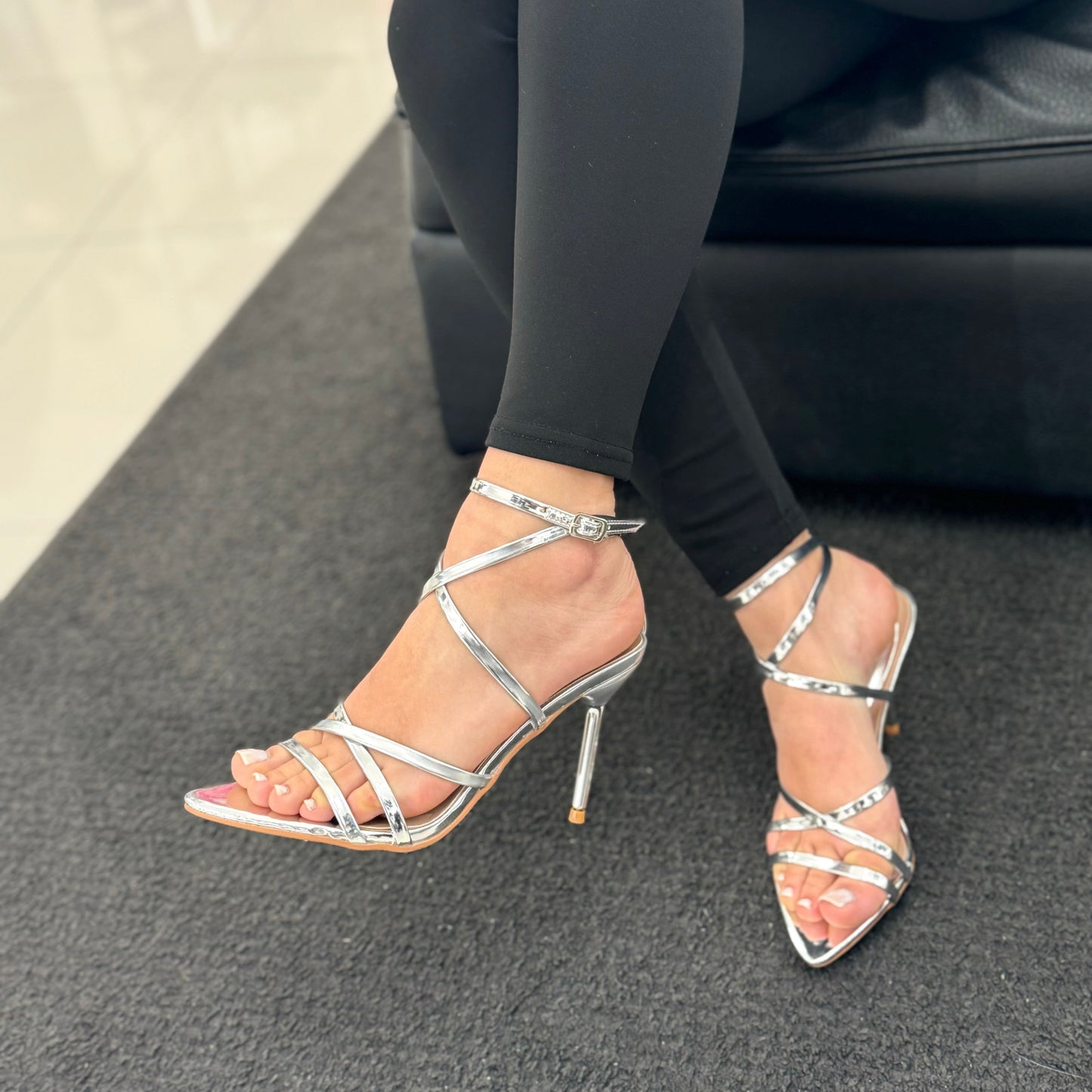 Sandali Allegra Silver