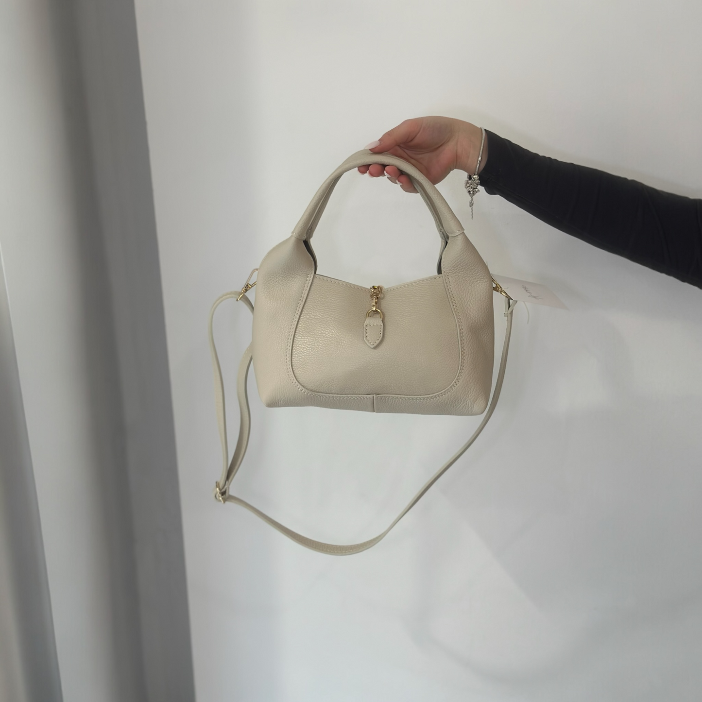 Borsa Havana Vera Pelle Panna