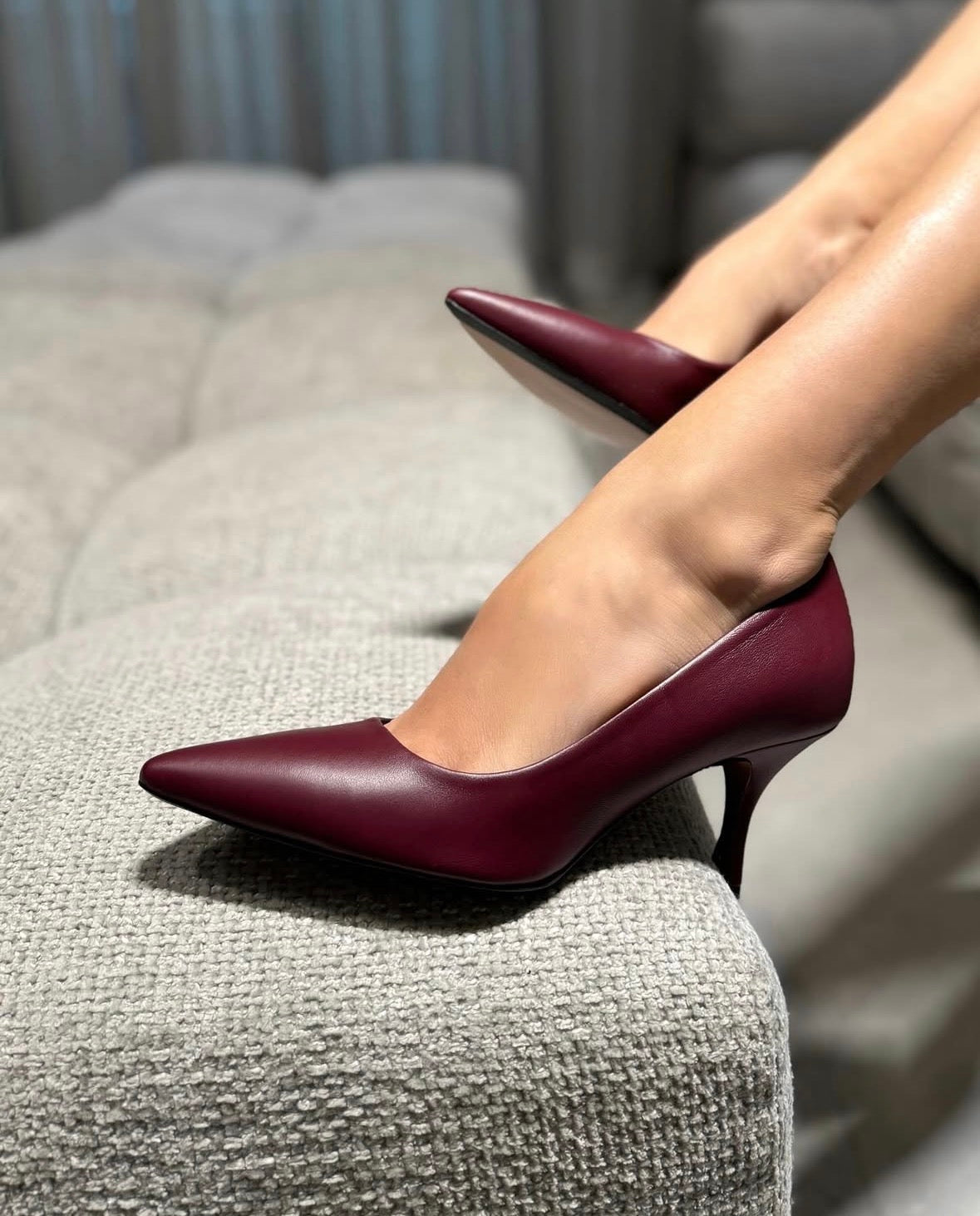 Decolletè Doop Pelle Wine