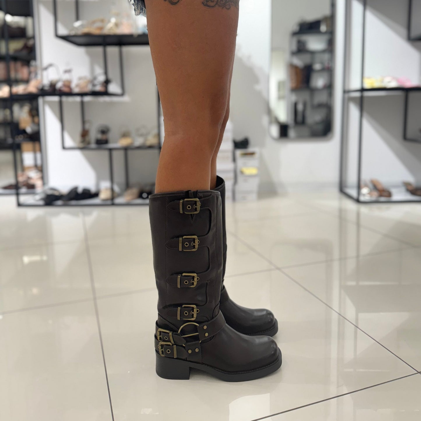 Biker Miu Testa di Moro
