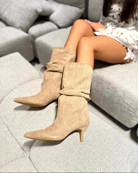 Stivale Noemi Beige