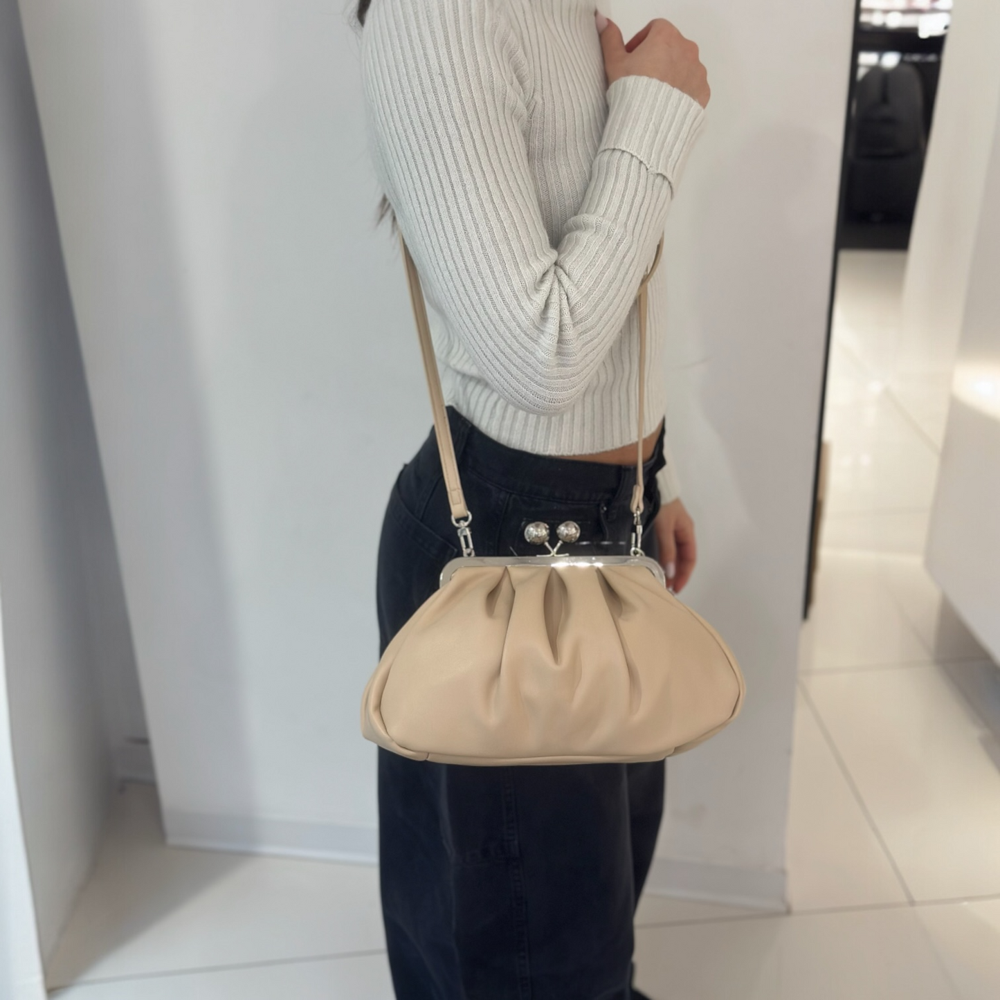 Borsa Amira Beige