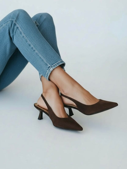 Slingback Ortensia Camoscio TDM