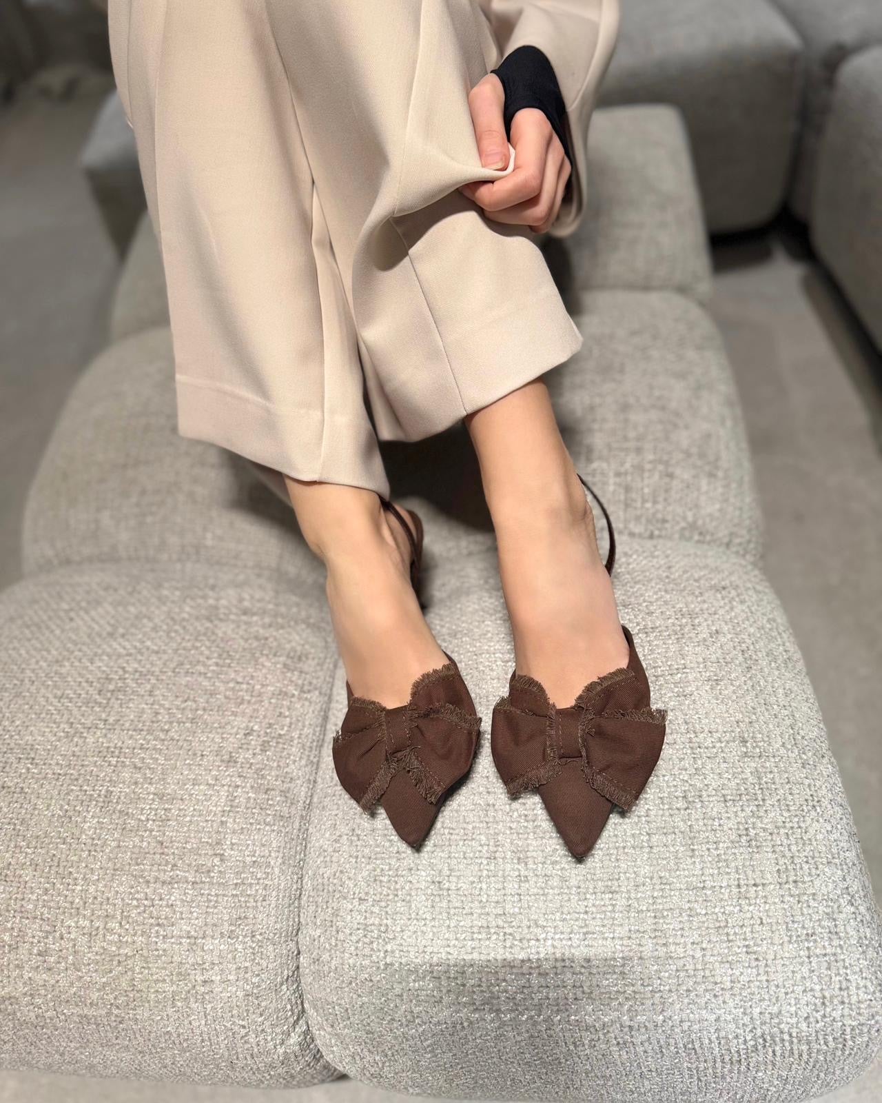 Slingback Adriana Brown
