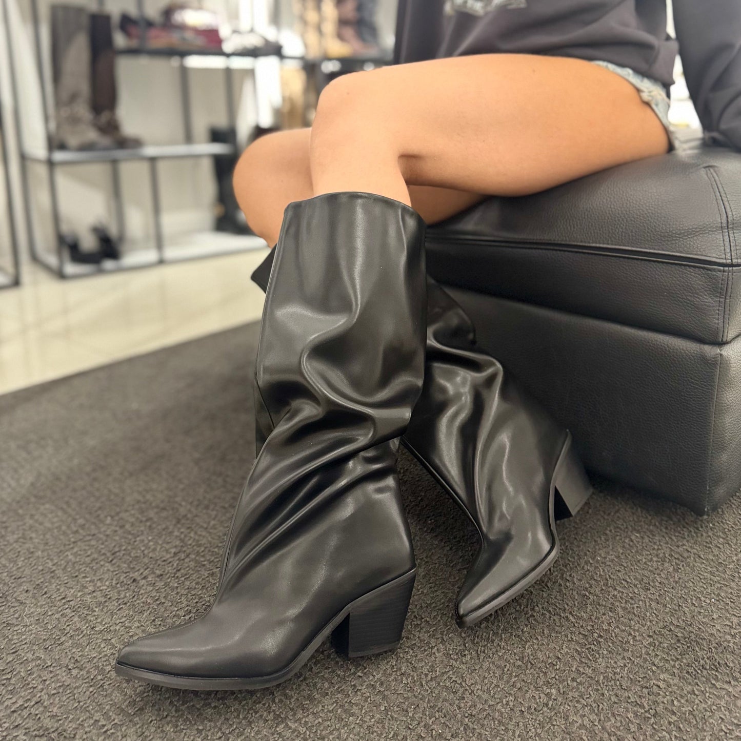 Stivale Texano Camilla Black