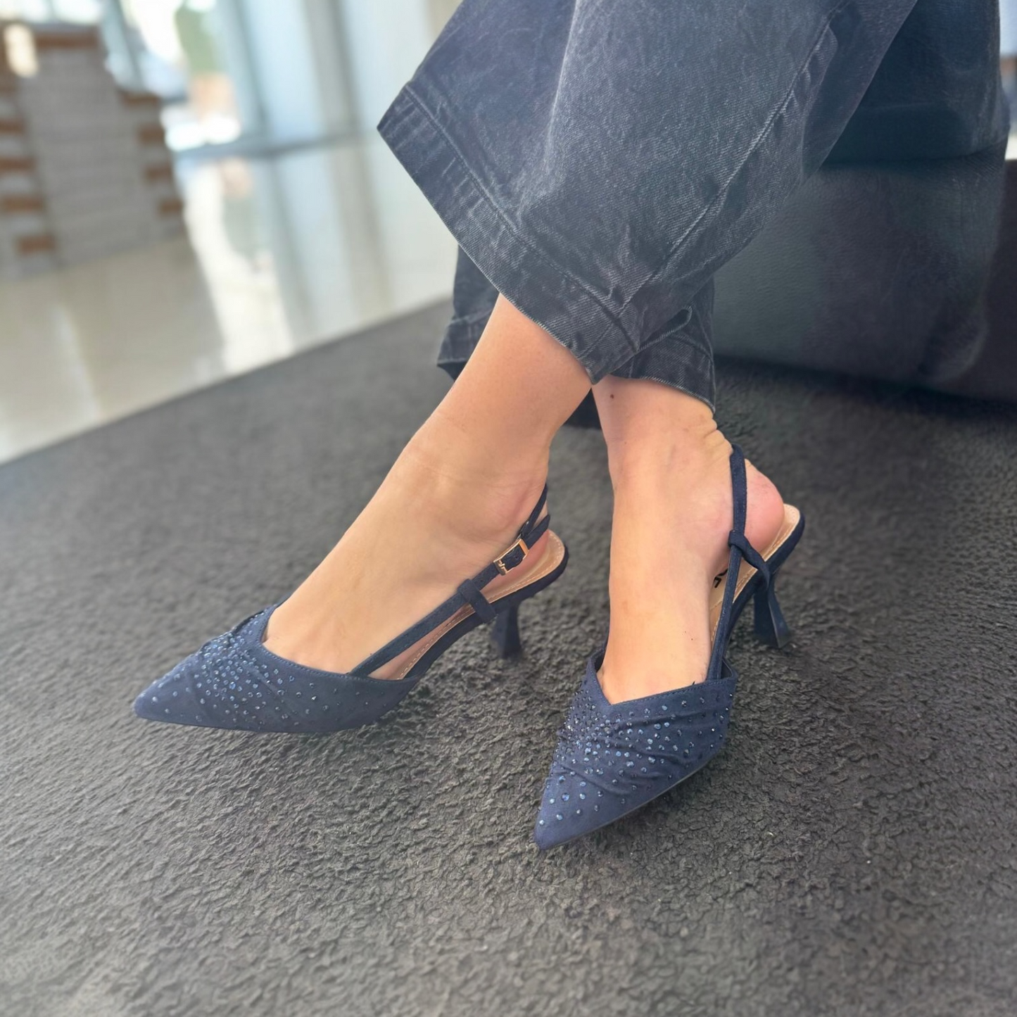 Slingback Soria Blue