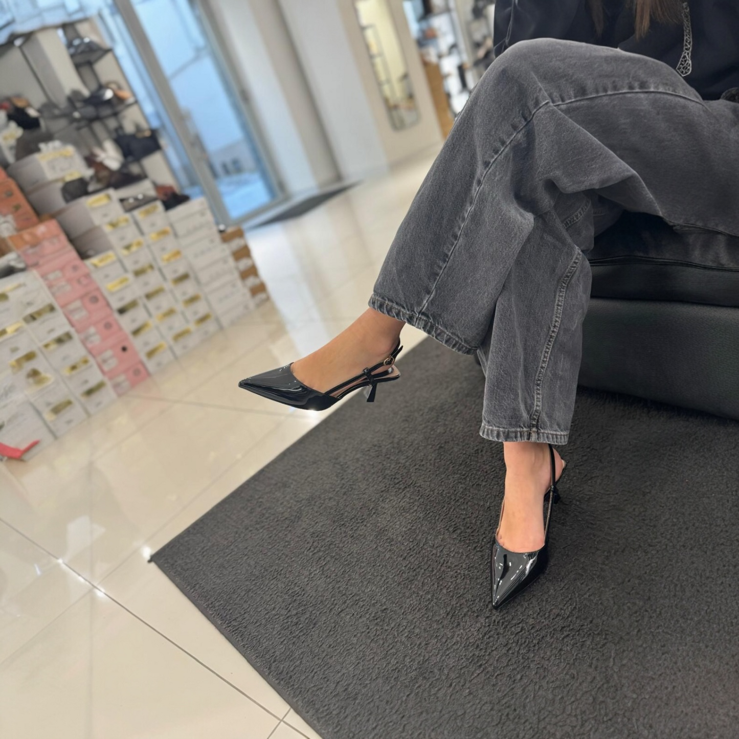 Slingback Teta Black