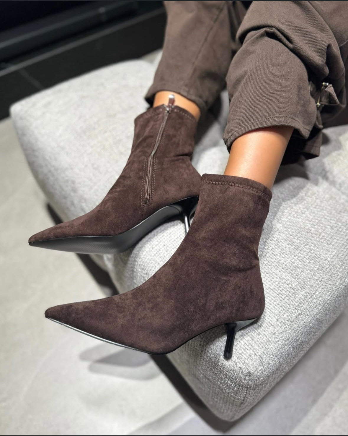Stivaletto Amelie Camoscio TDM