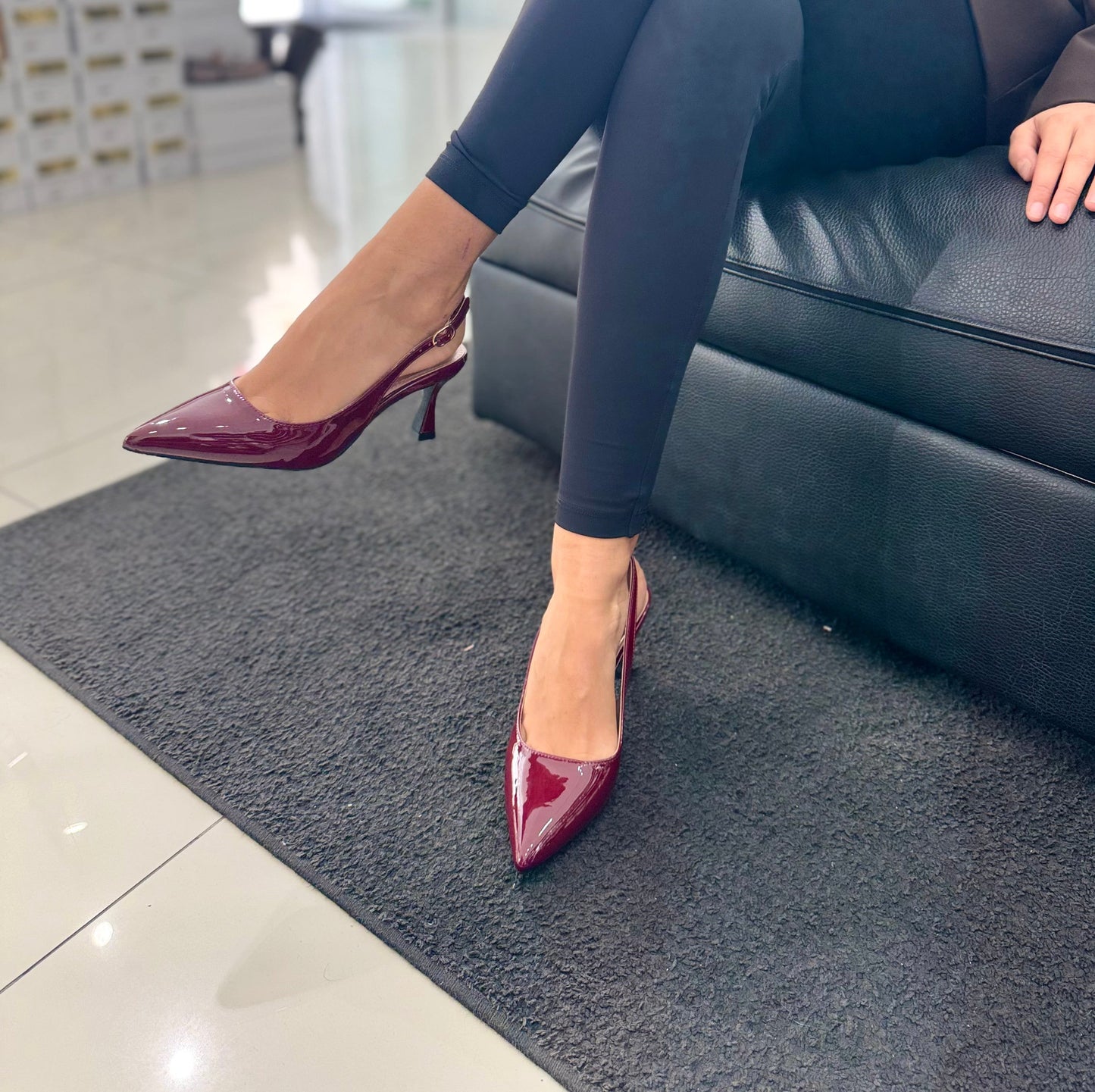 Slingback Wanda Wine