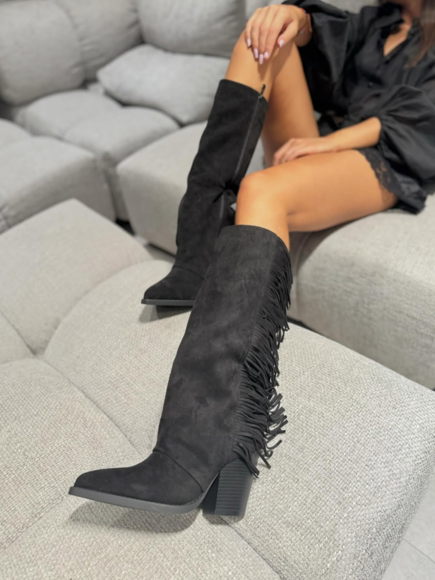 Stivale / Texano Magda Black