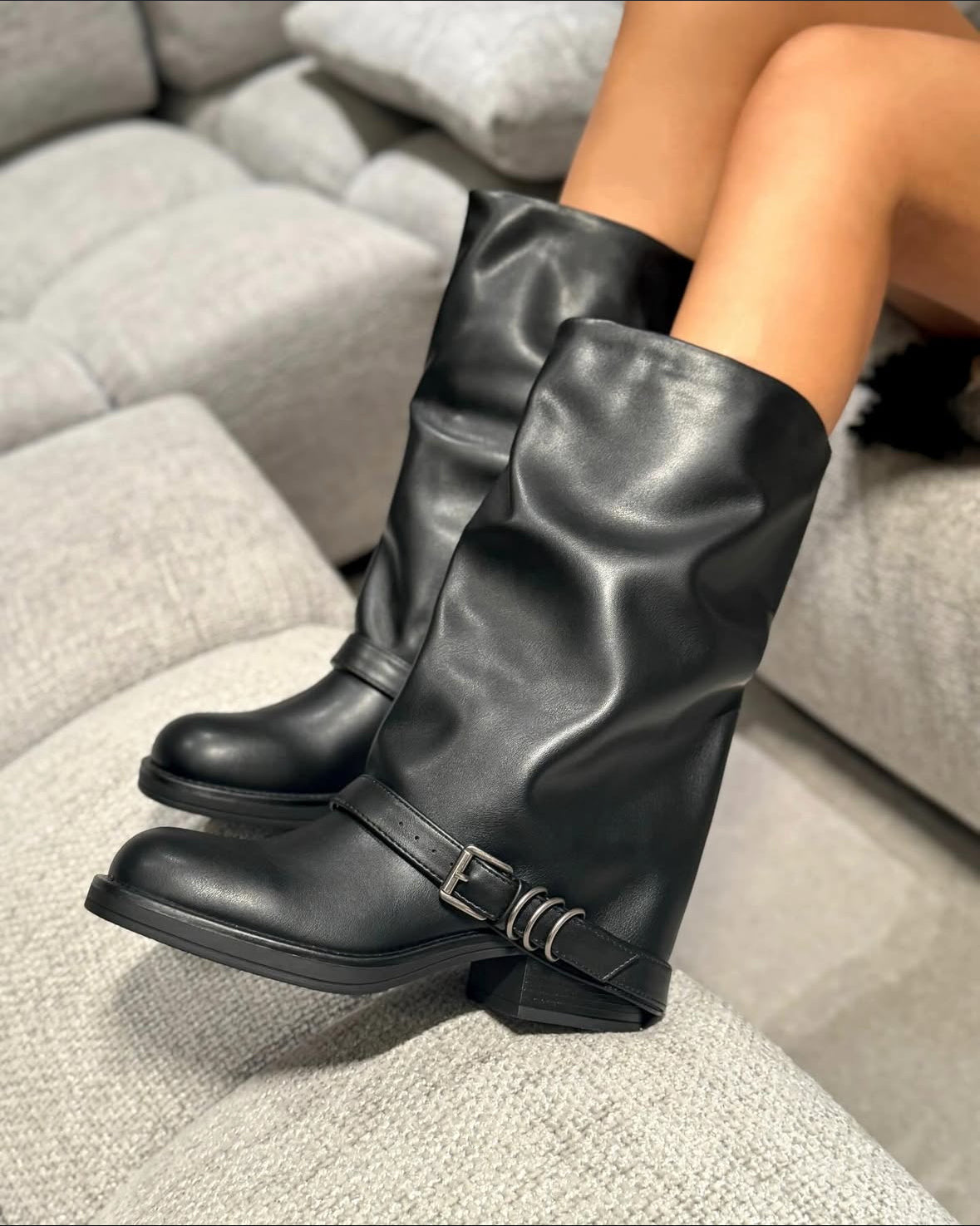 Stivale Donatella Black