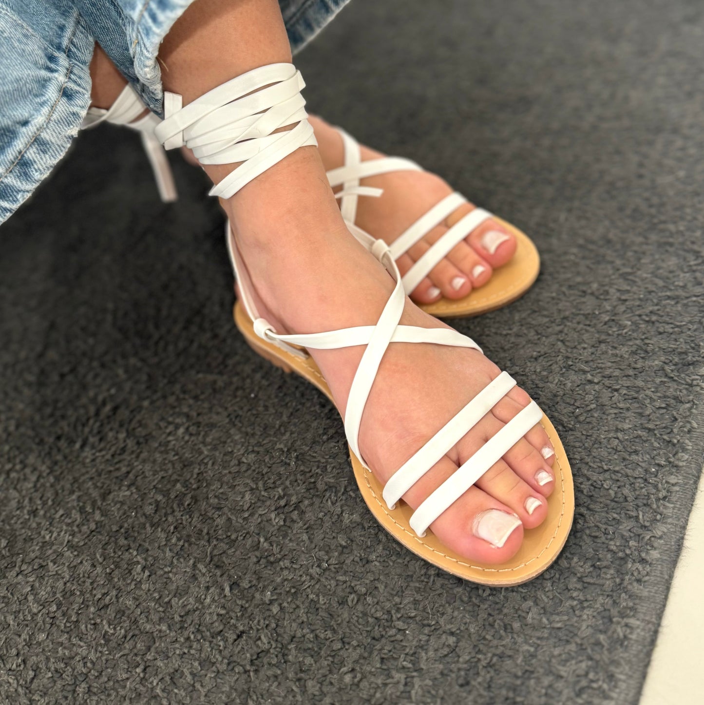Sandali Milena White