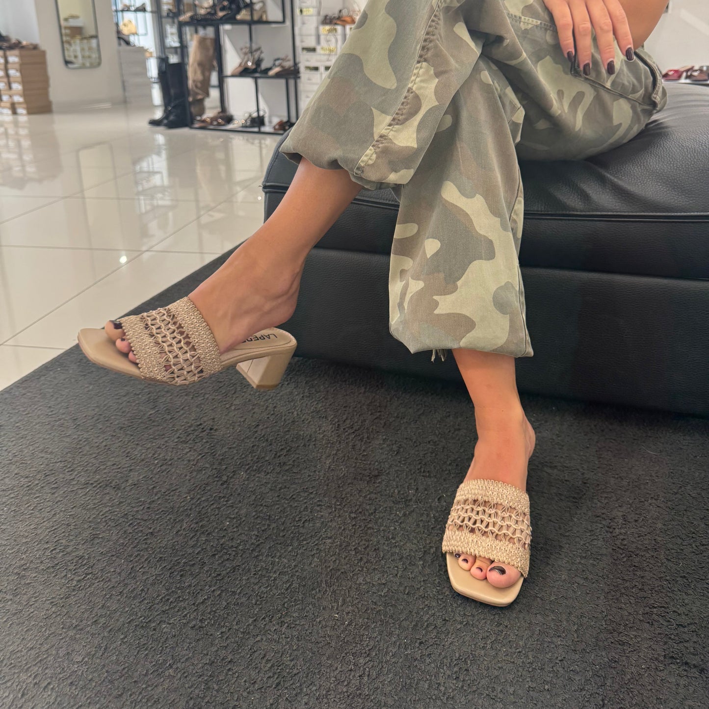 Sandali Dafne Khaki