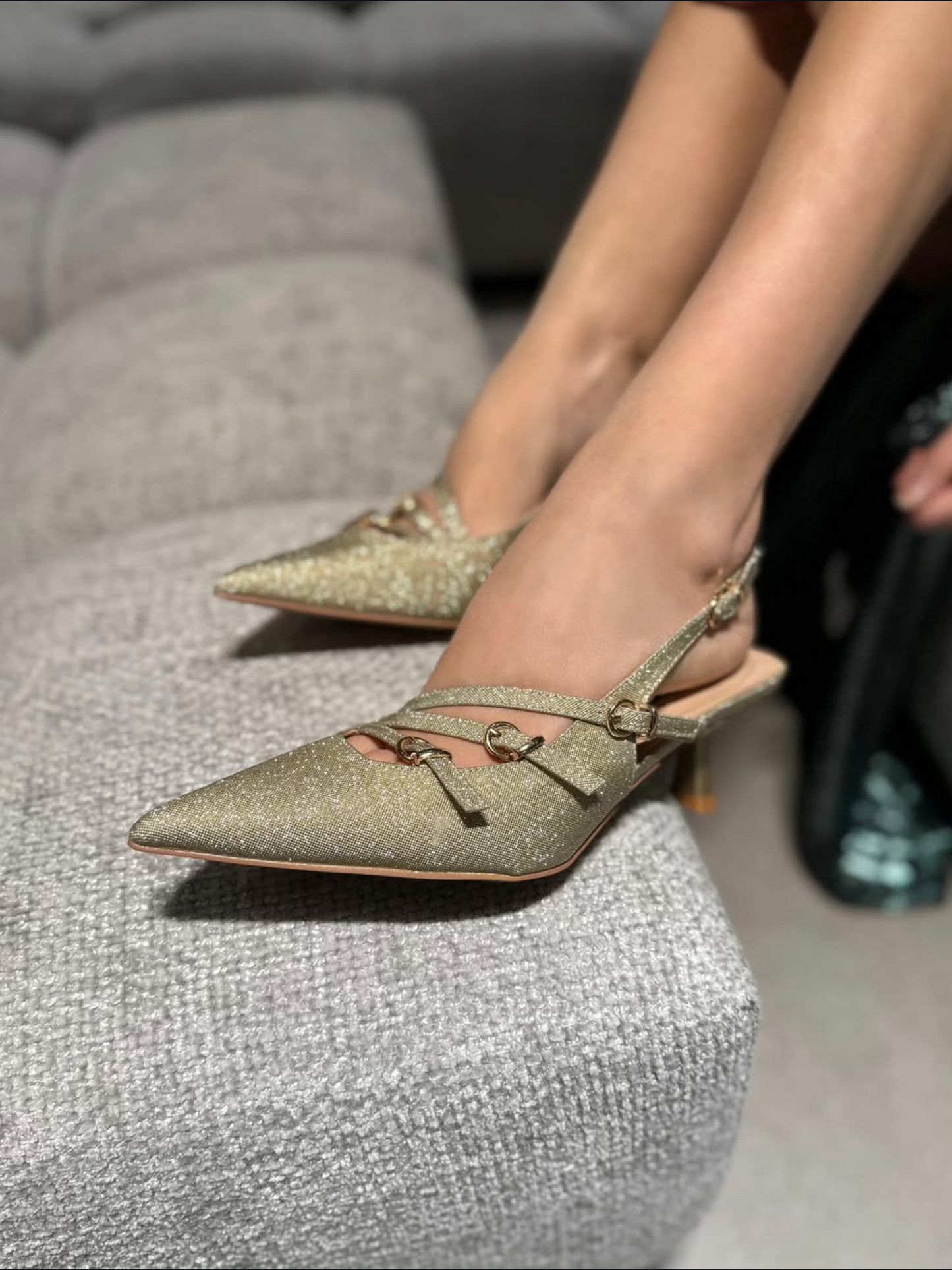 Decolletè Ranya Gold