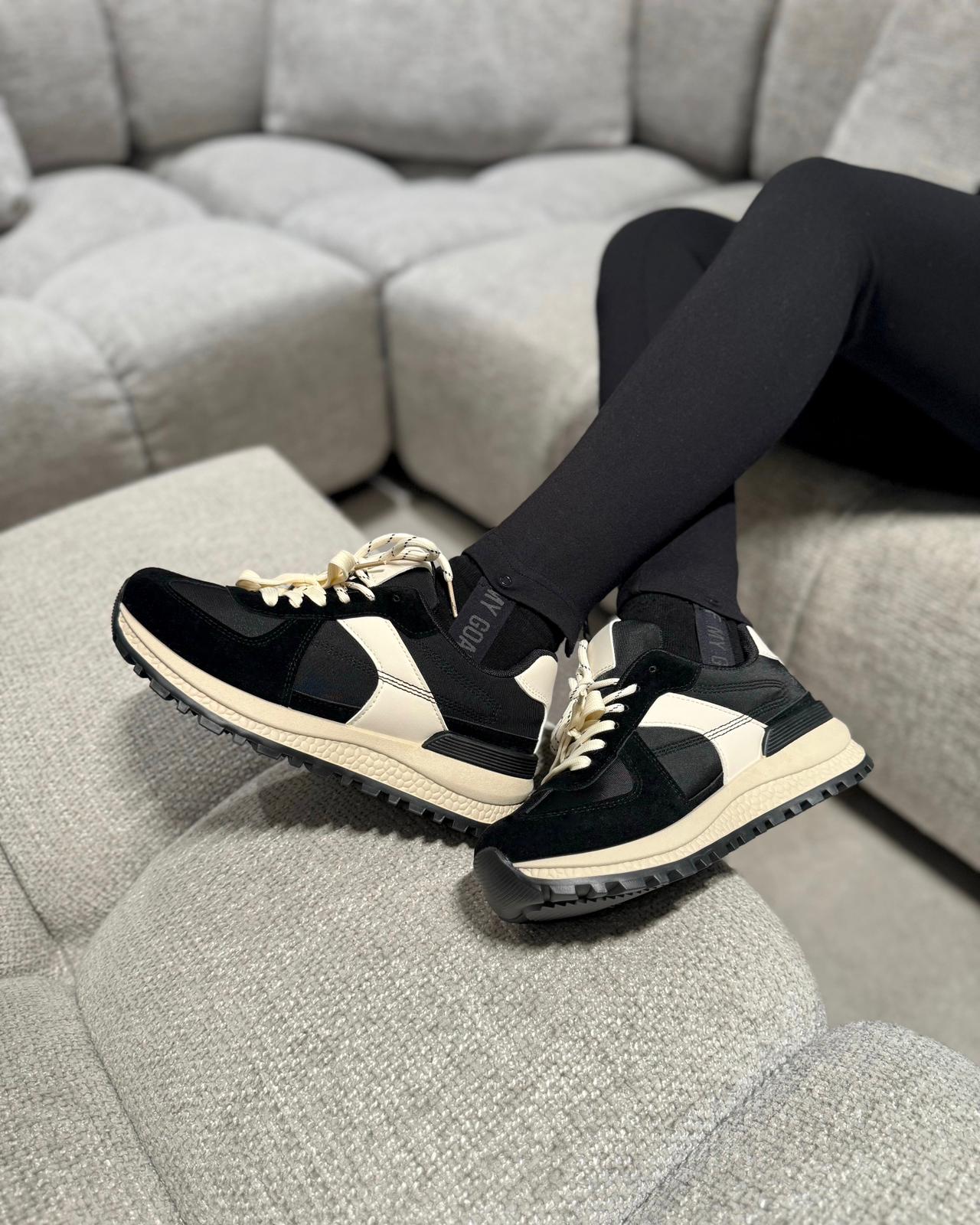 Sneakers Lara Black-Panna