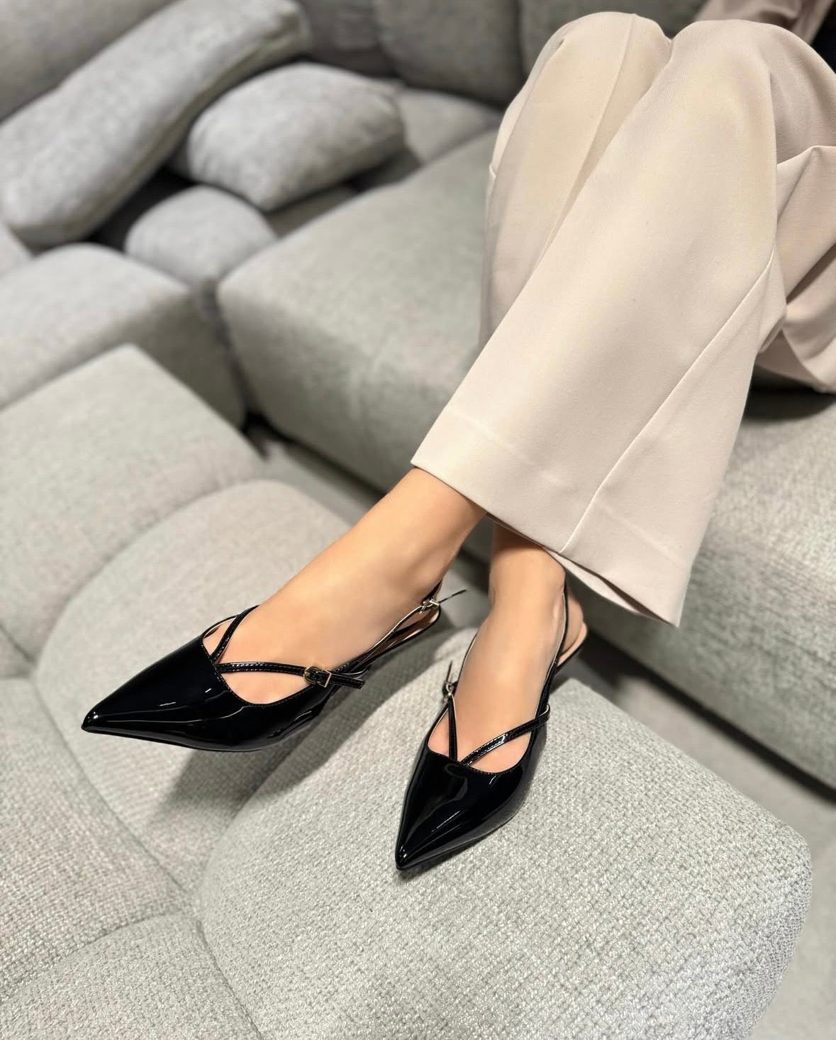 Slingback Marina Naplak Black
