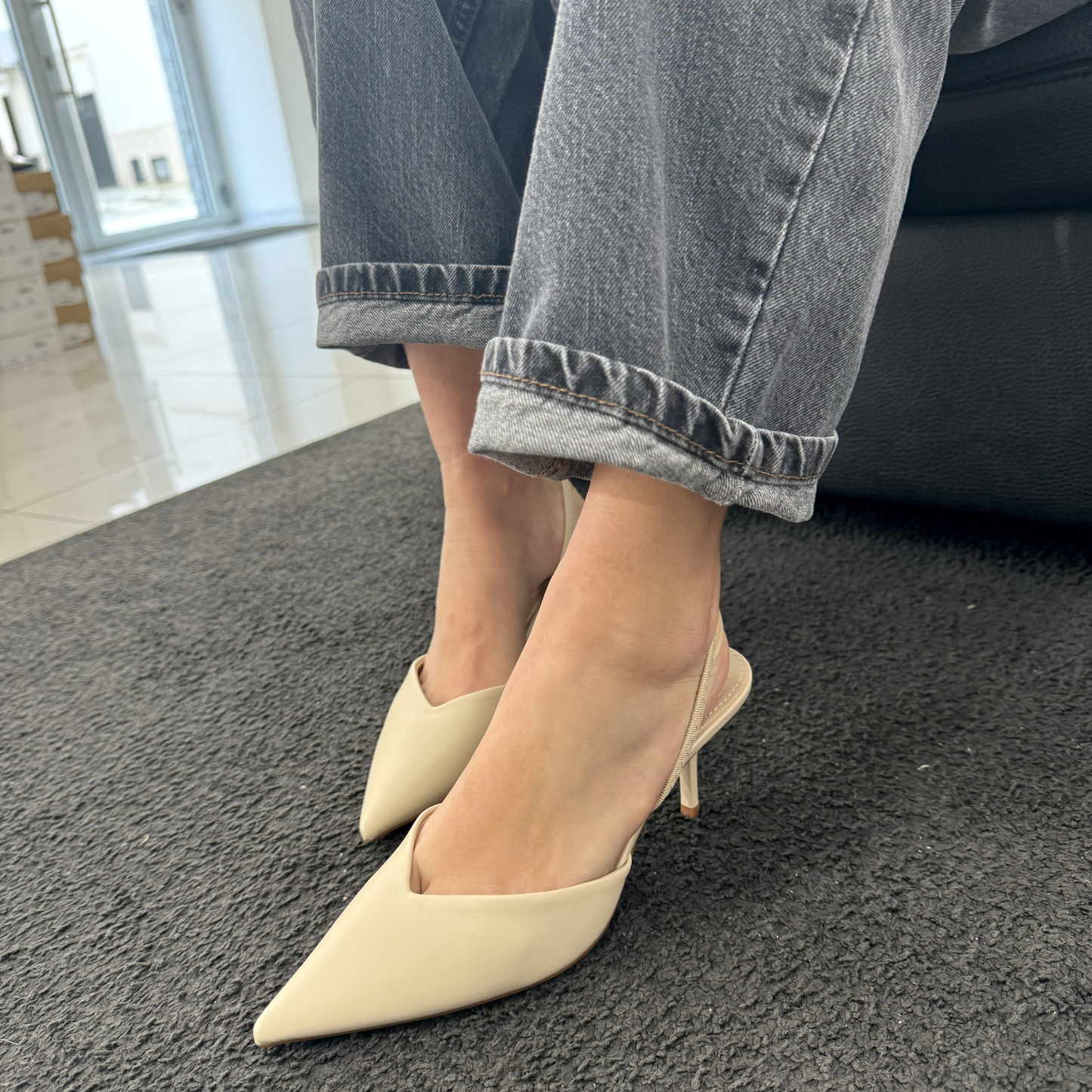 Slingback Moira Nude