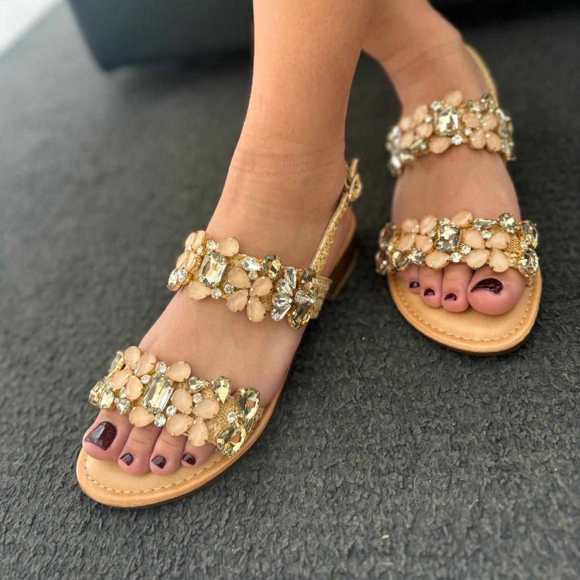 Sandali Belen Gold