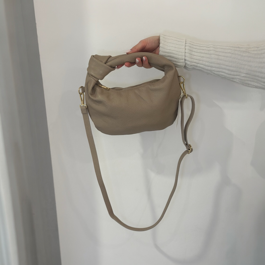 Borsa Alessia Pelle Khaki