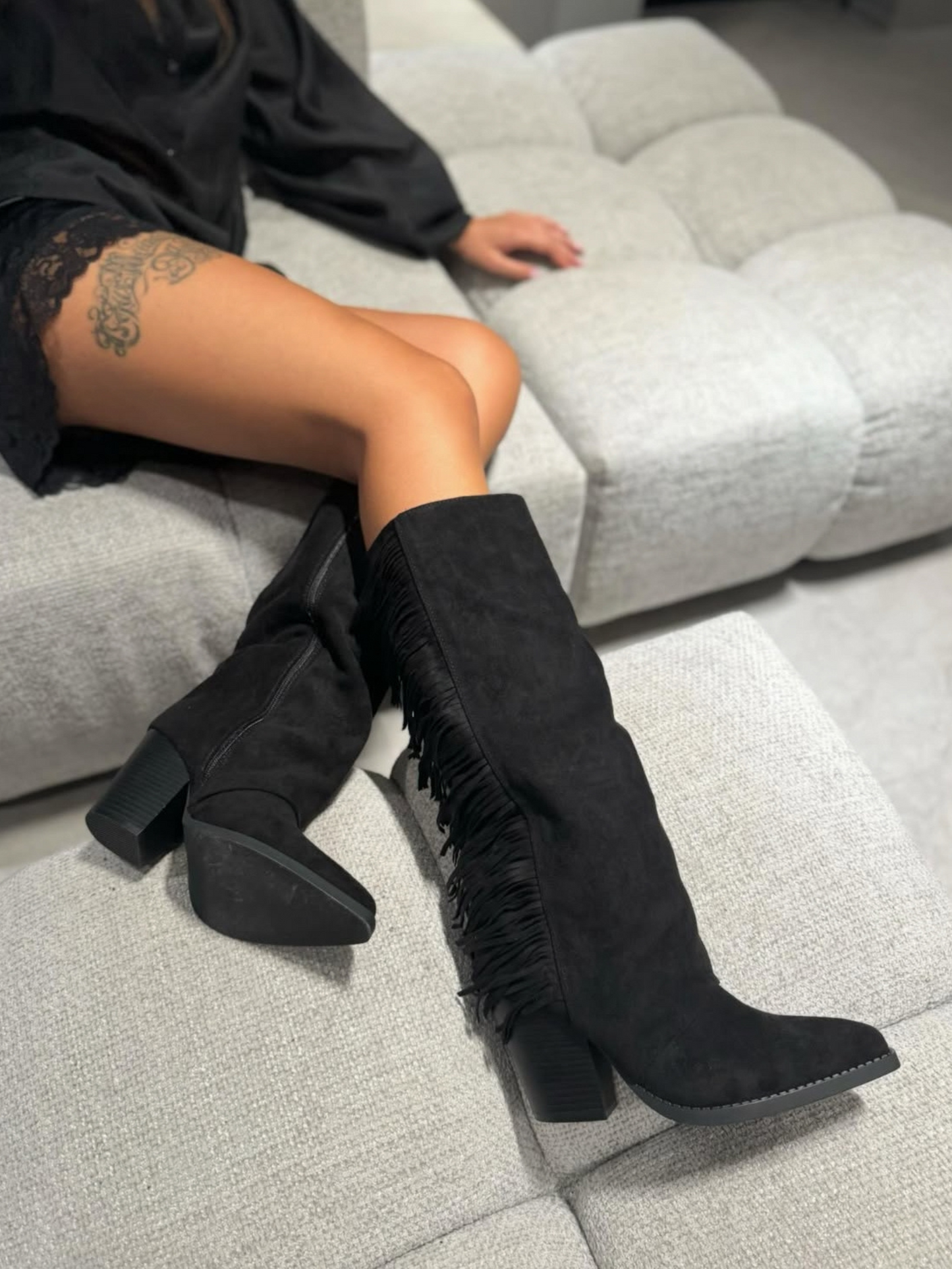 Stivale / Texano Magda Black