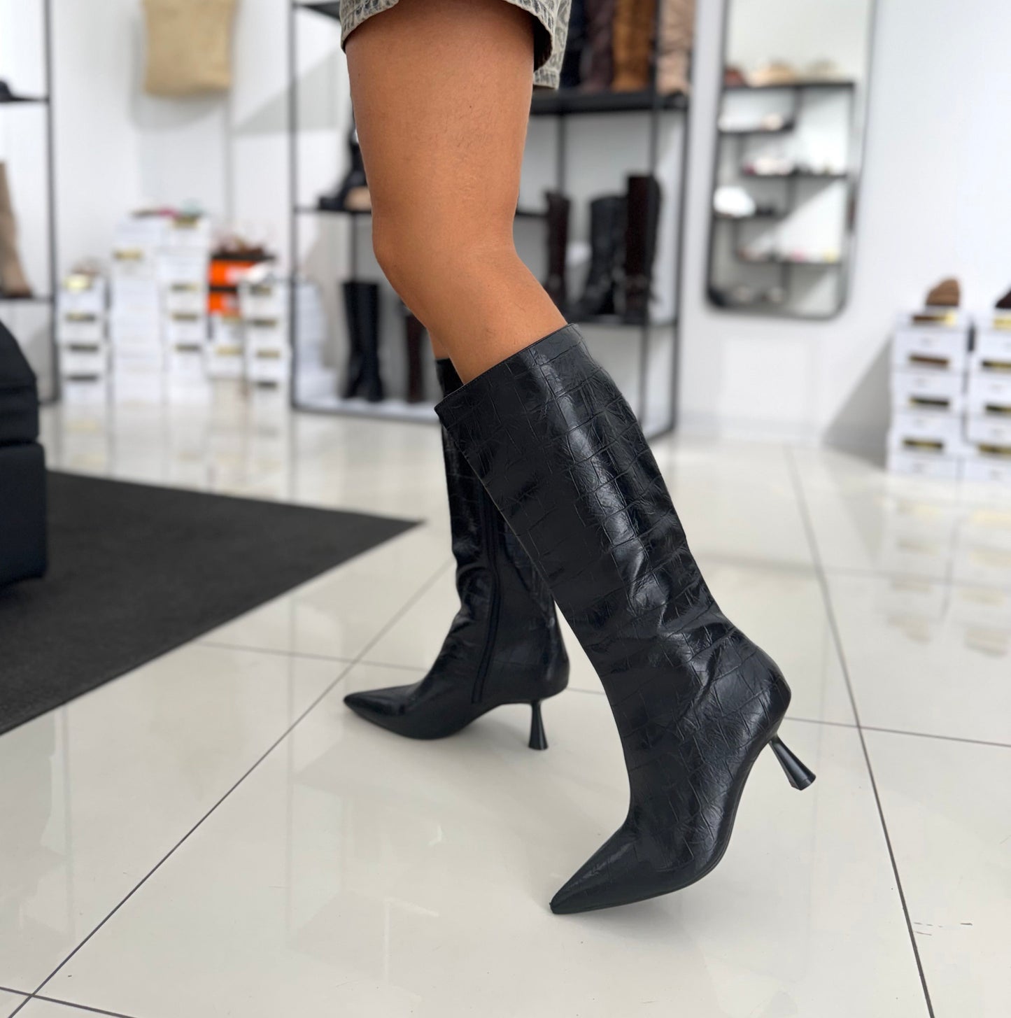 Stivale Magda Black Cocco