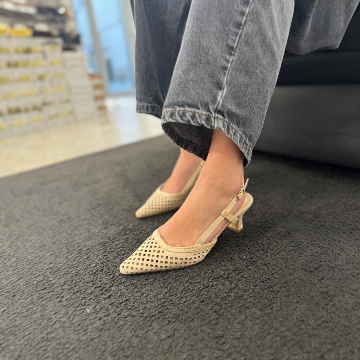 Slingback Susy Nude