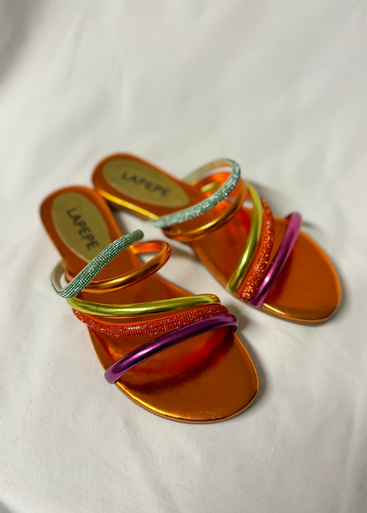 Ciabatta Orange Multicolor