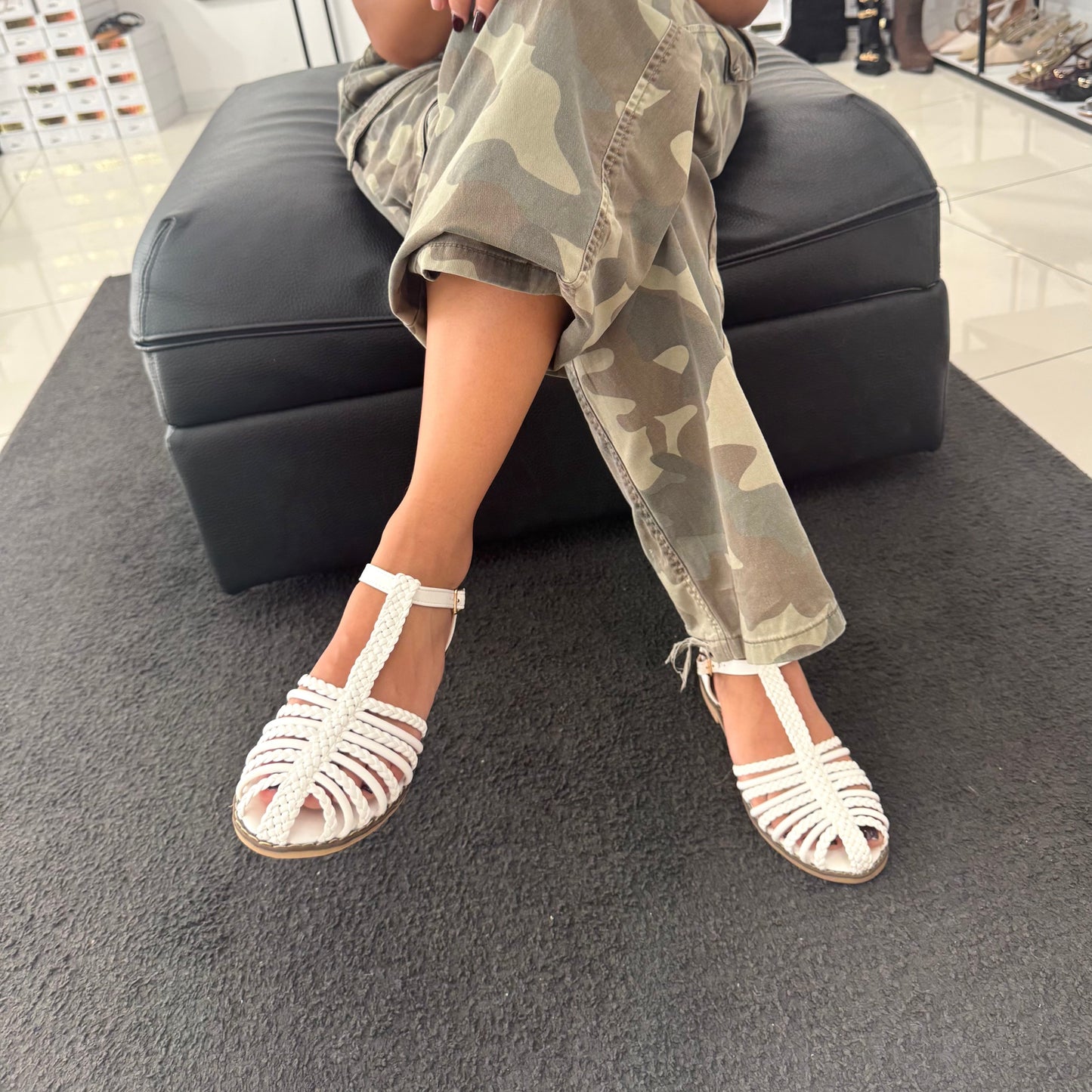 Sandali Lucia White