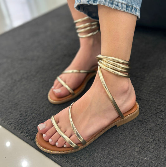 Sandali Kira Gold