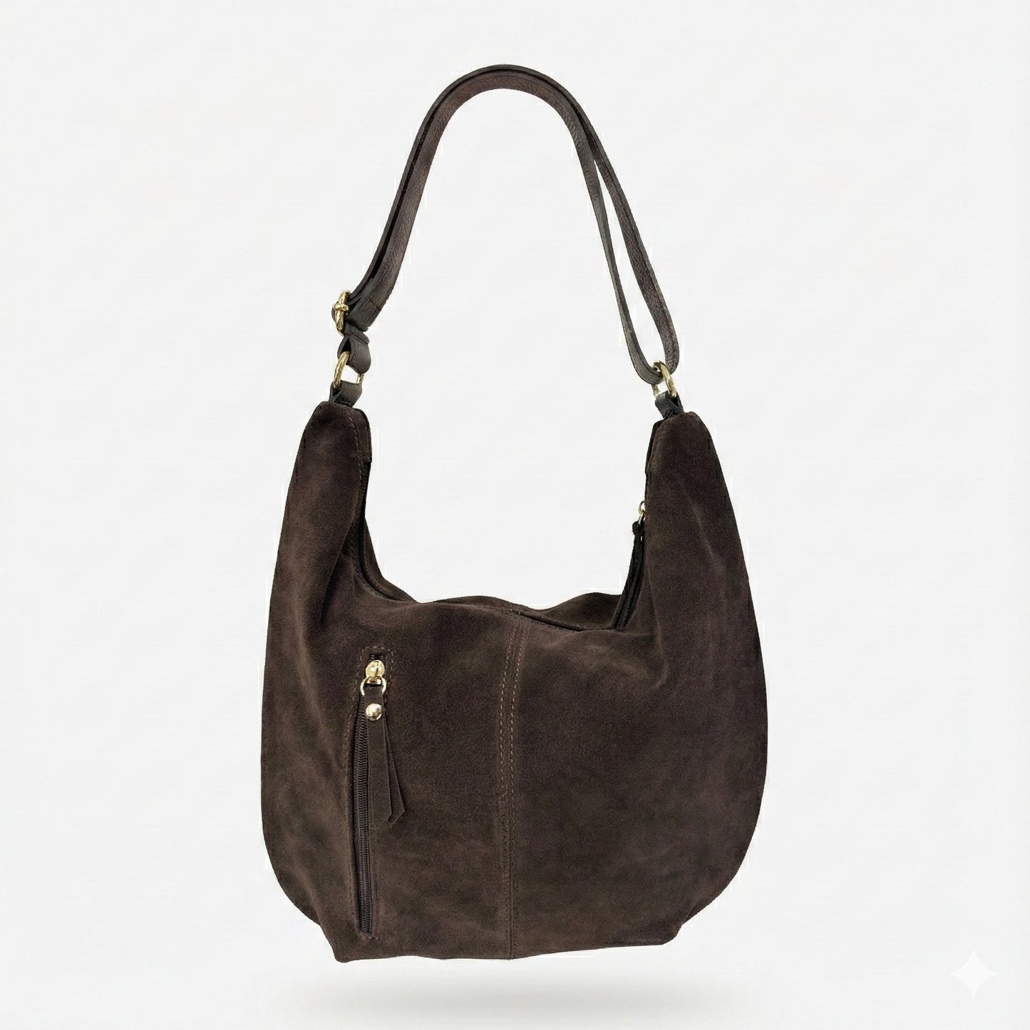 Borsa A Spalla Kelly Vero Camoscio TDM