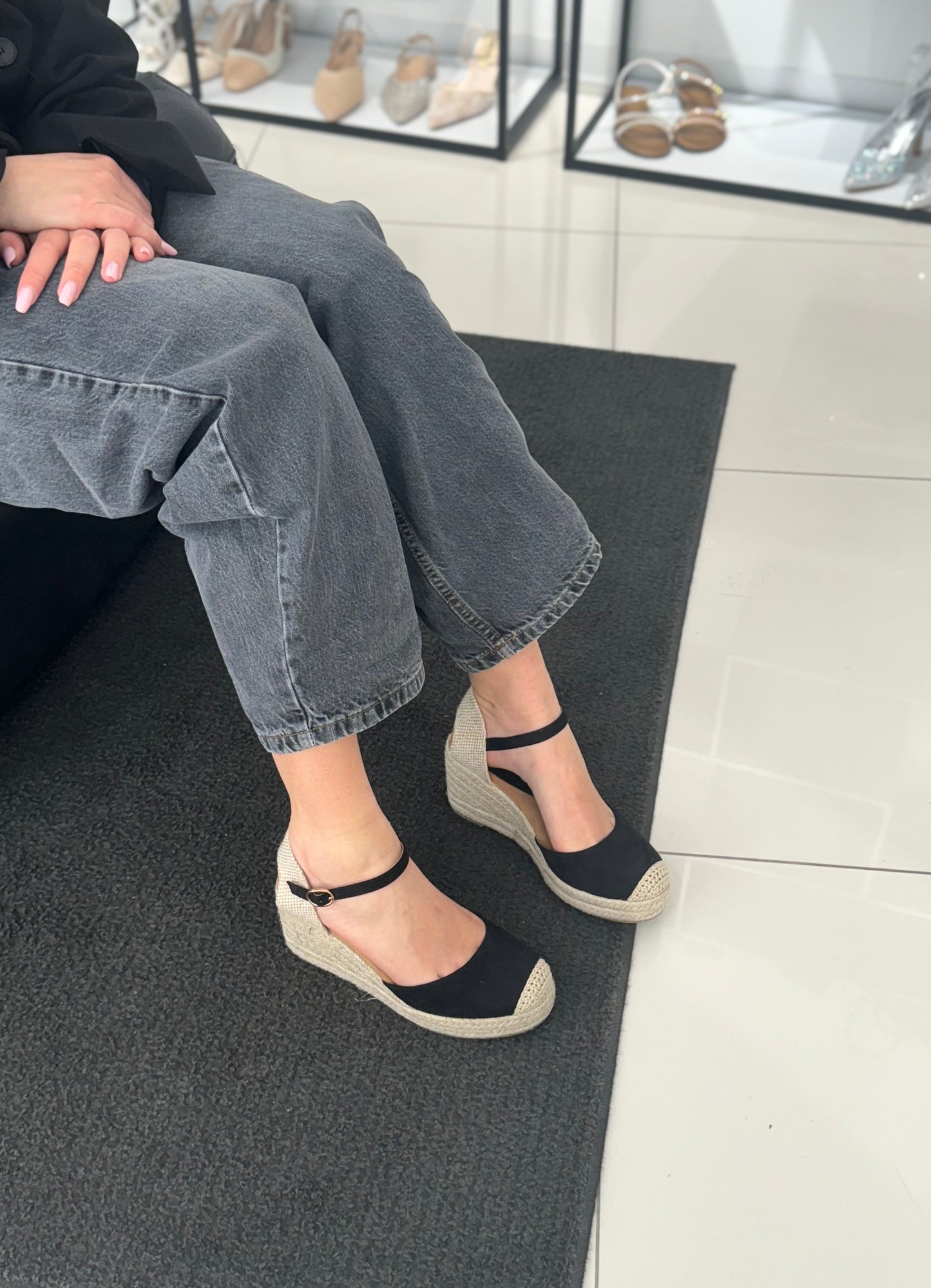 Espadrillas Adelaide Black
