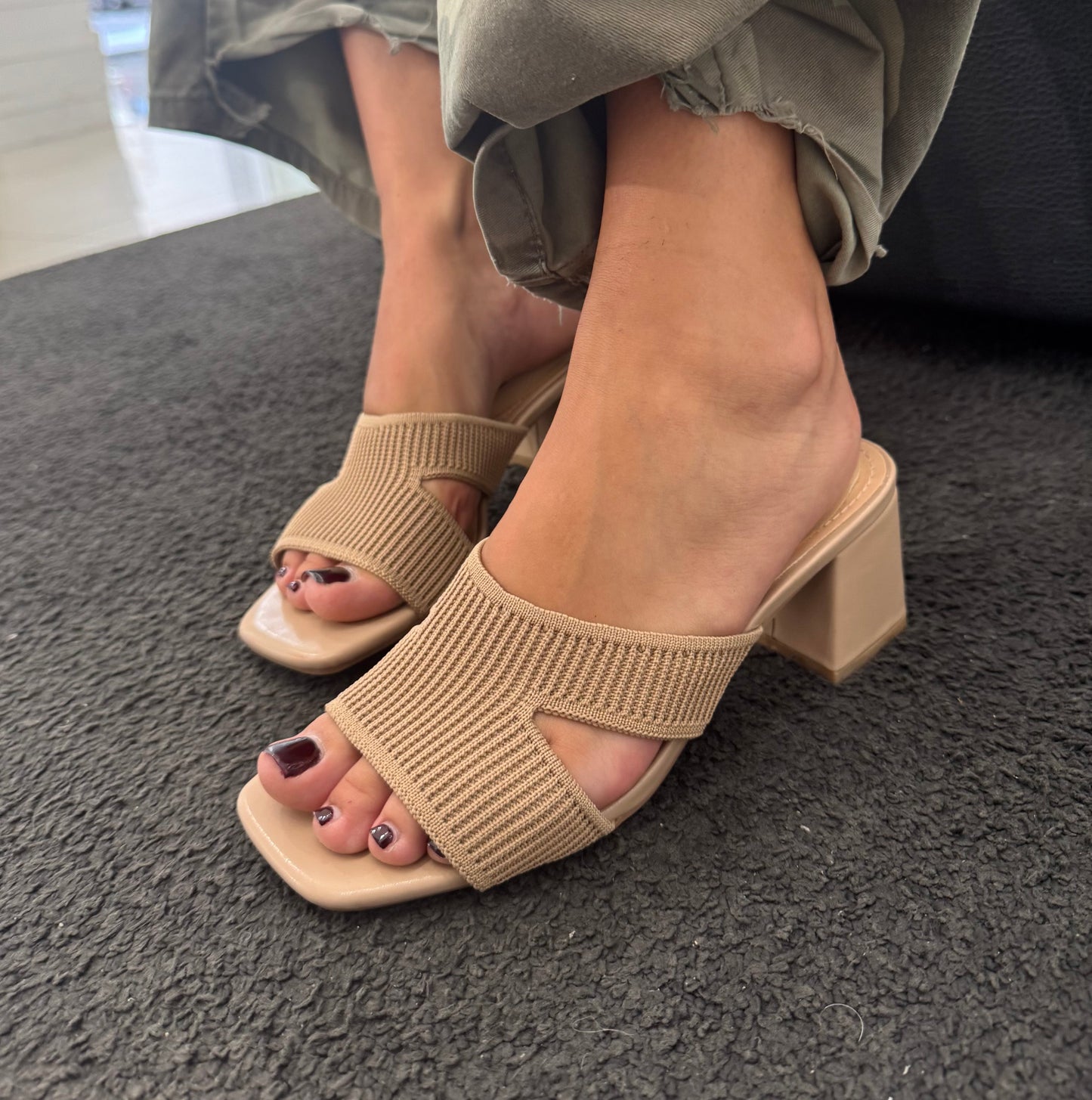 Sandali Micol Khaki