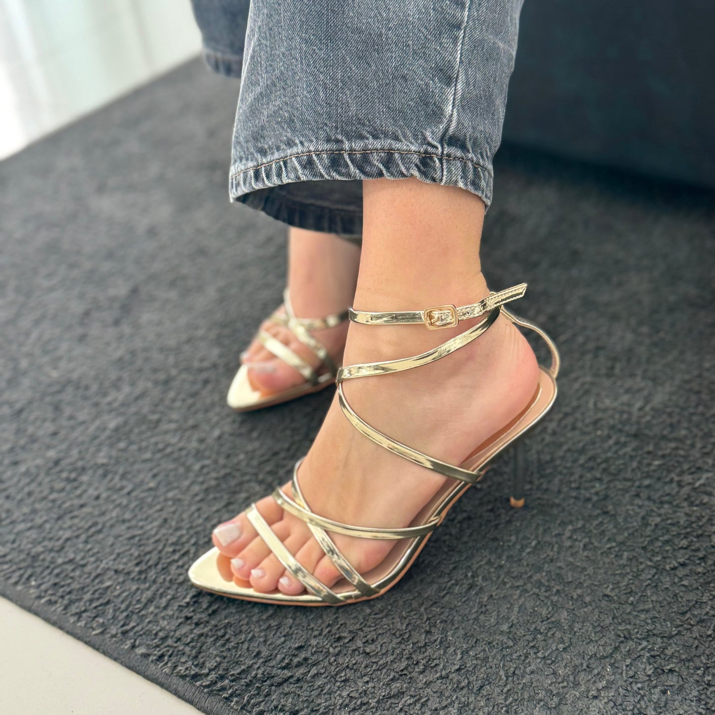 Sandali Allegra Gold